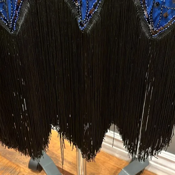🇪🇸 20s Flapper Gatsby Charleston Sequin Bead Evening Cocktail Prom Dress