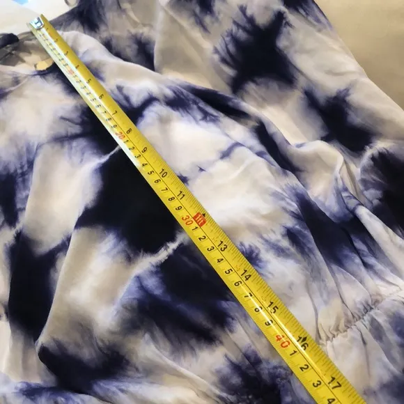 🦋 Vintage Havana Tie Dye v-neck Boho butterfly sleeve shorts romper