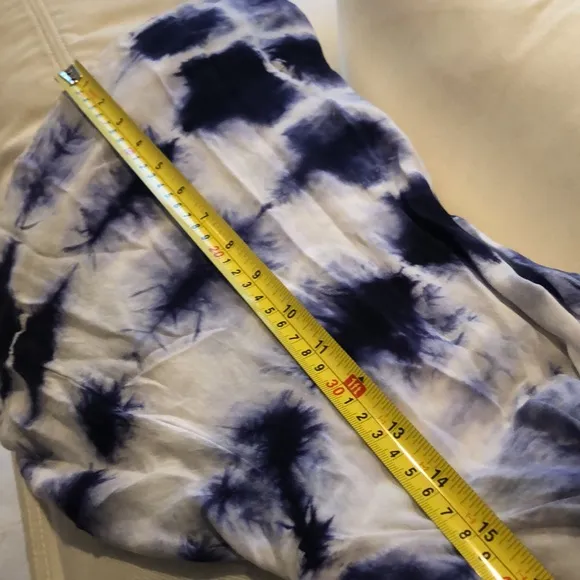 🦋 Vintage Havana Tie Dye v-neck Boho butterfly sleeve shorts romper