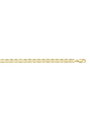10k, 14k Yellow Gold Flat Anchor 3.8 mm Italian Chain