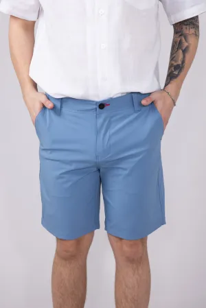 1897 Legends 9” Hydro Flat Front Shorts for Men in Light Blue | 5GLL1225-LTBLUE