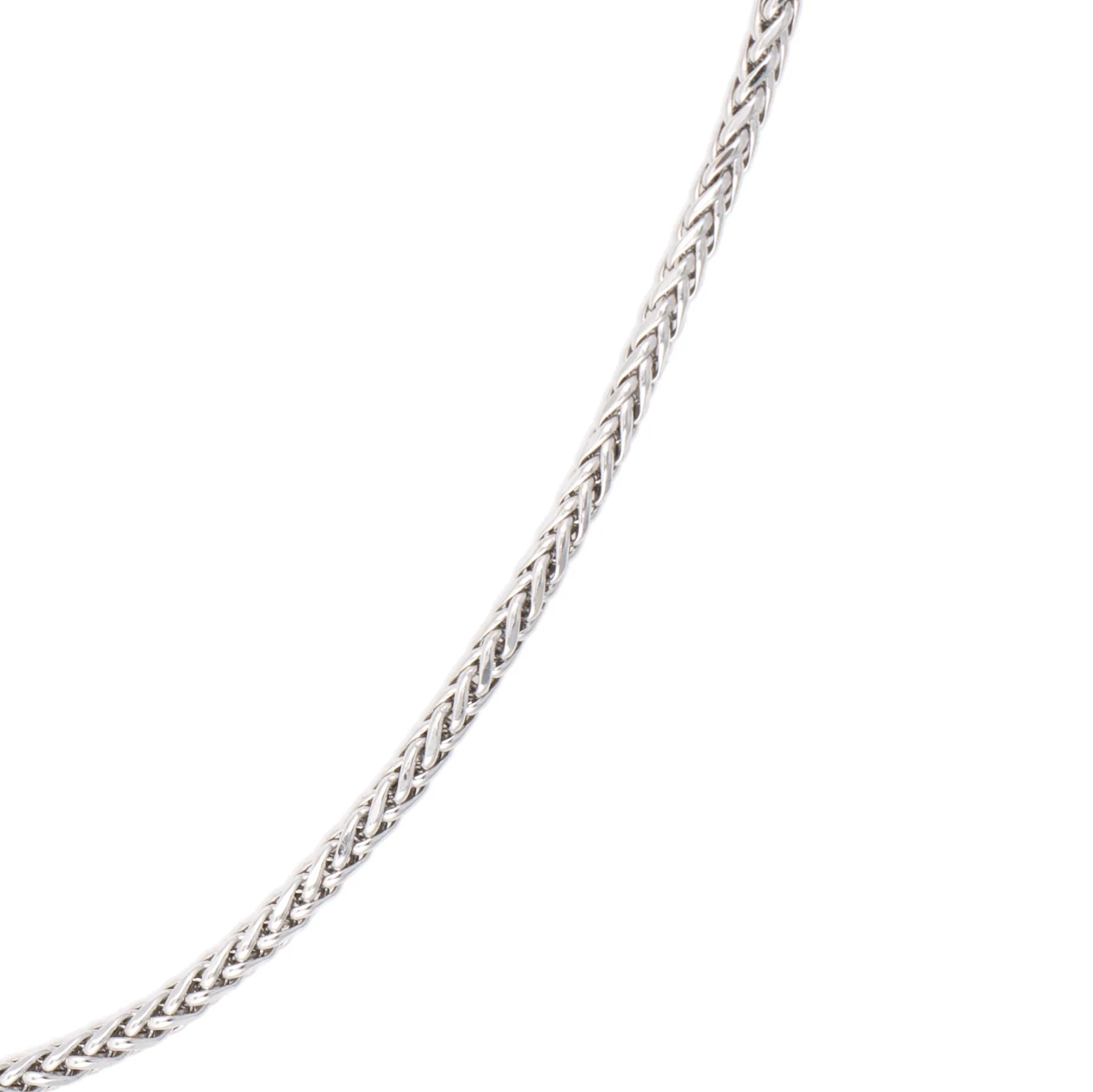 18K White Gold Palma Chain (22")