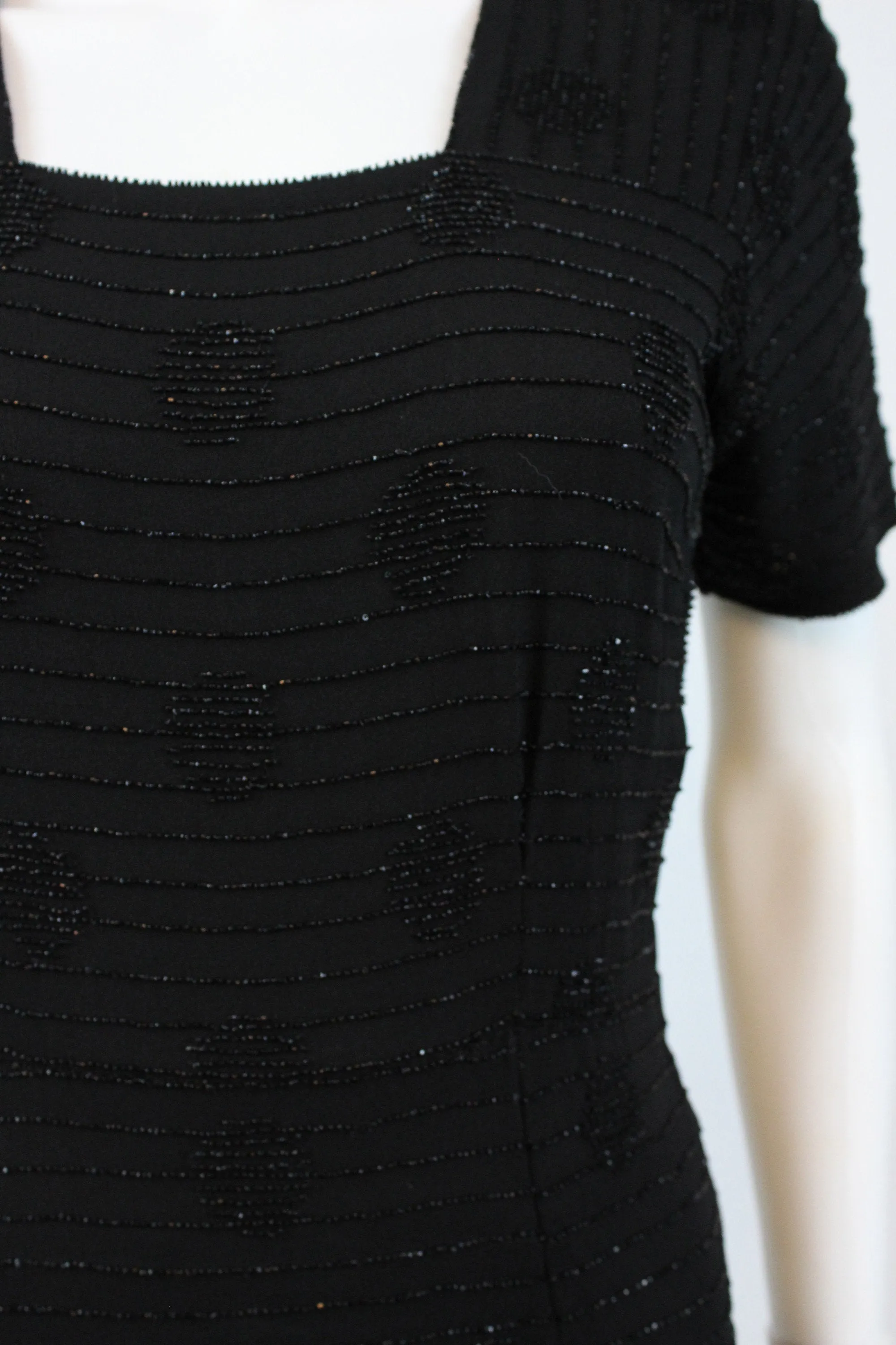 1940s beaded dress xs small  | new fall