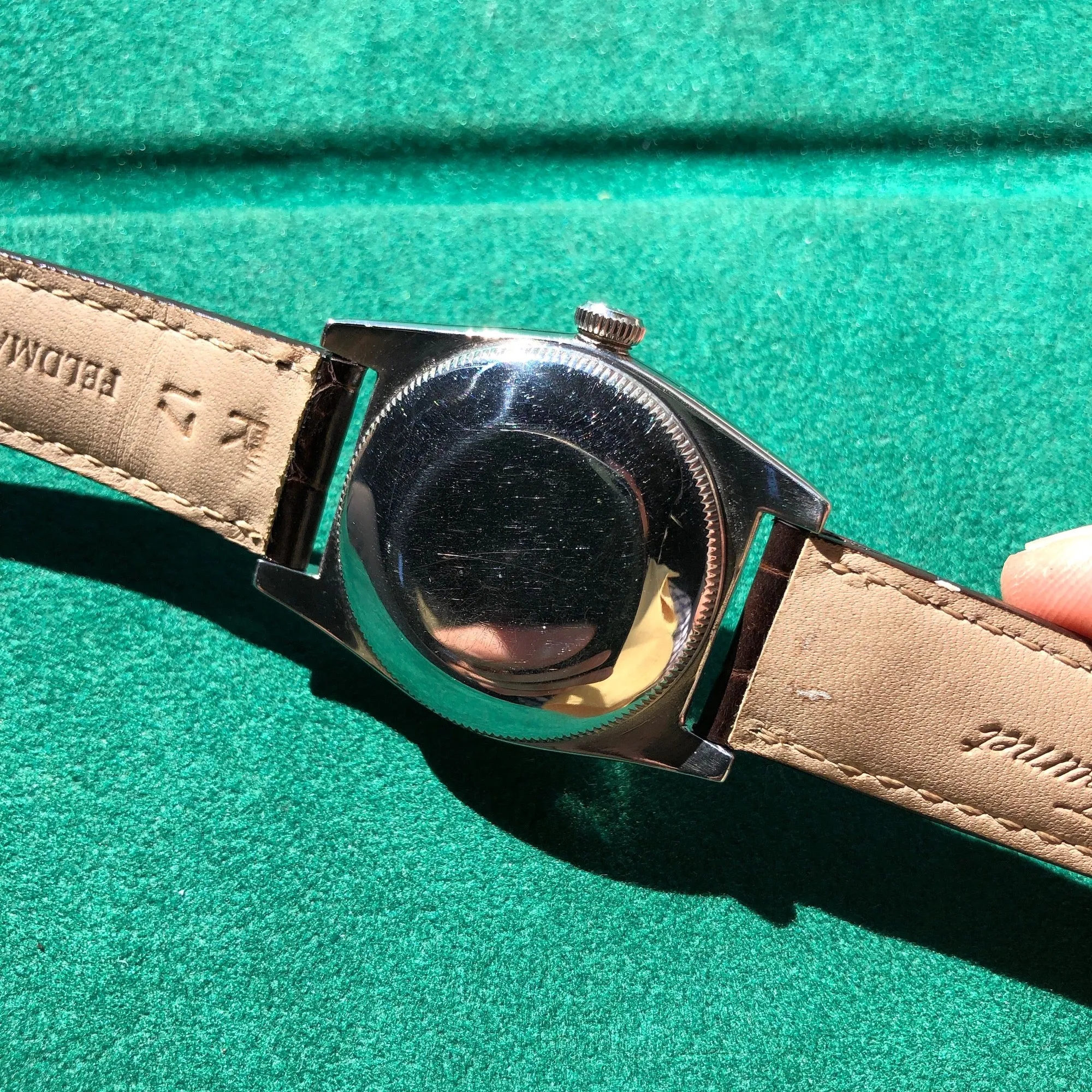 1945 Rolex Bubbleback 2940 Stainless Steel Automatic Chronometer Watch