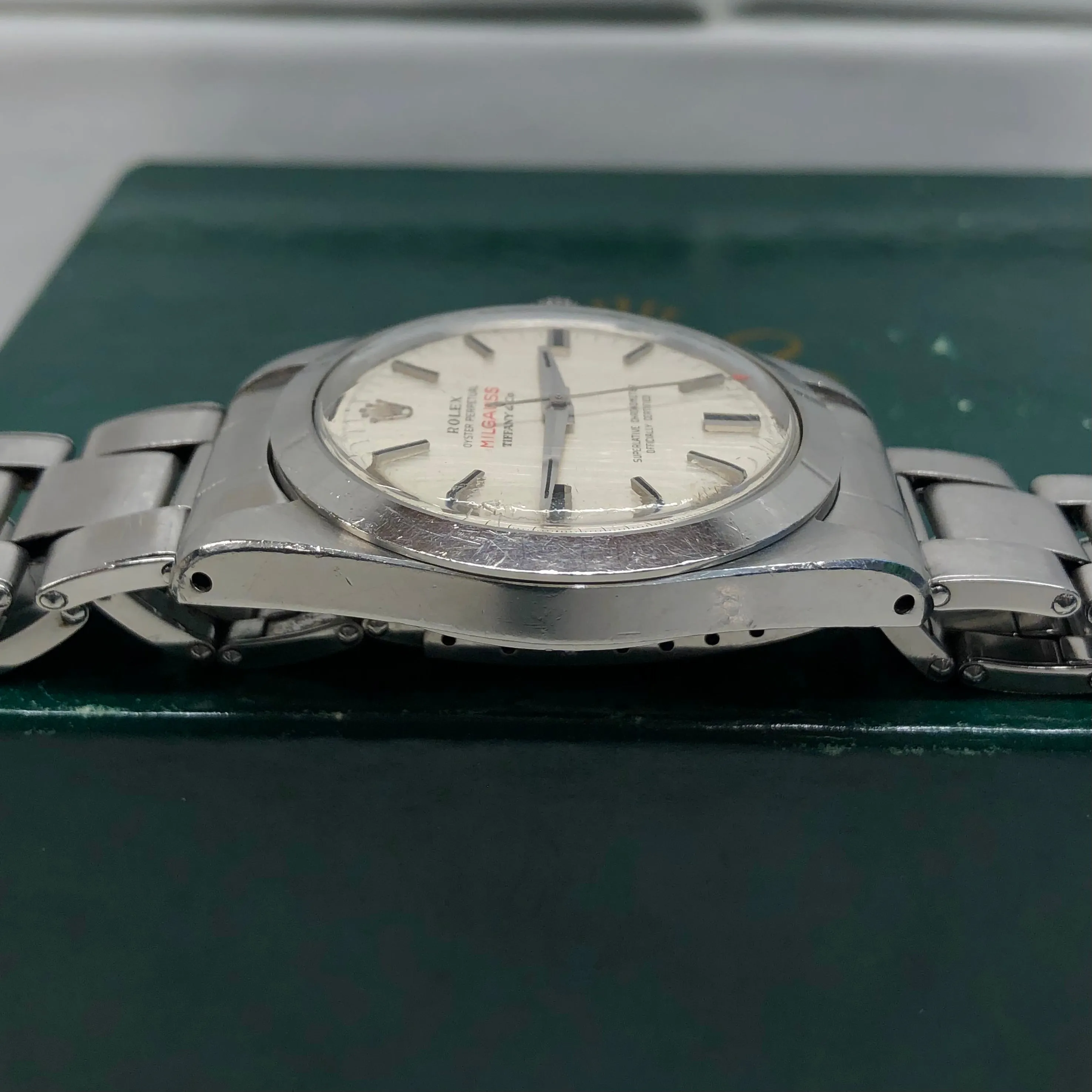 1964 Rolex Milgauss 1019 Tiffany & Co. CERN Dial Stainless Steel Wristwatch