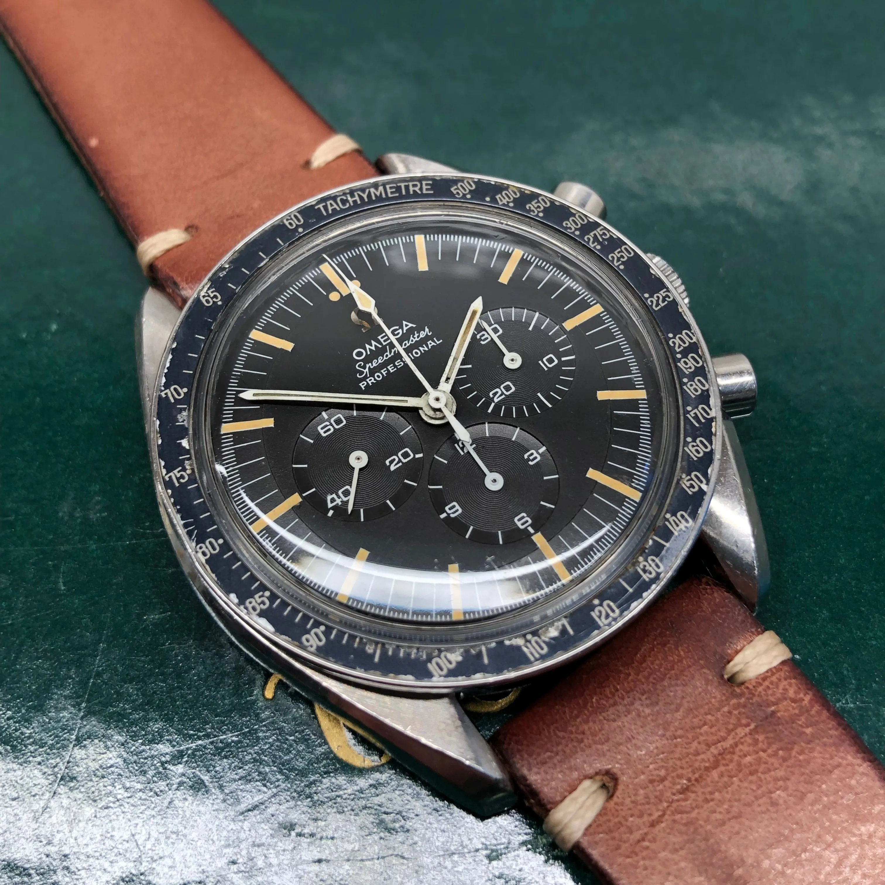 1967 Omega Speedmaster Professional 145.012 Chronograph 321 Manual Wristwatch
