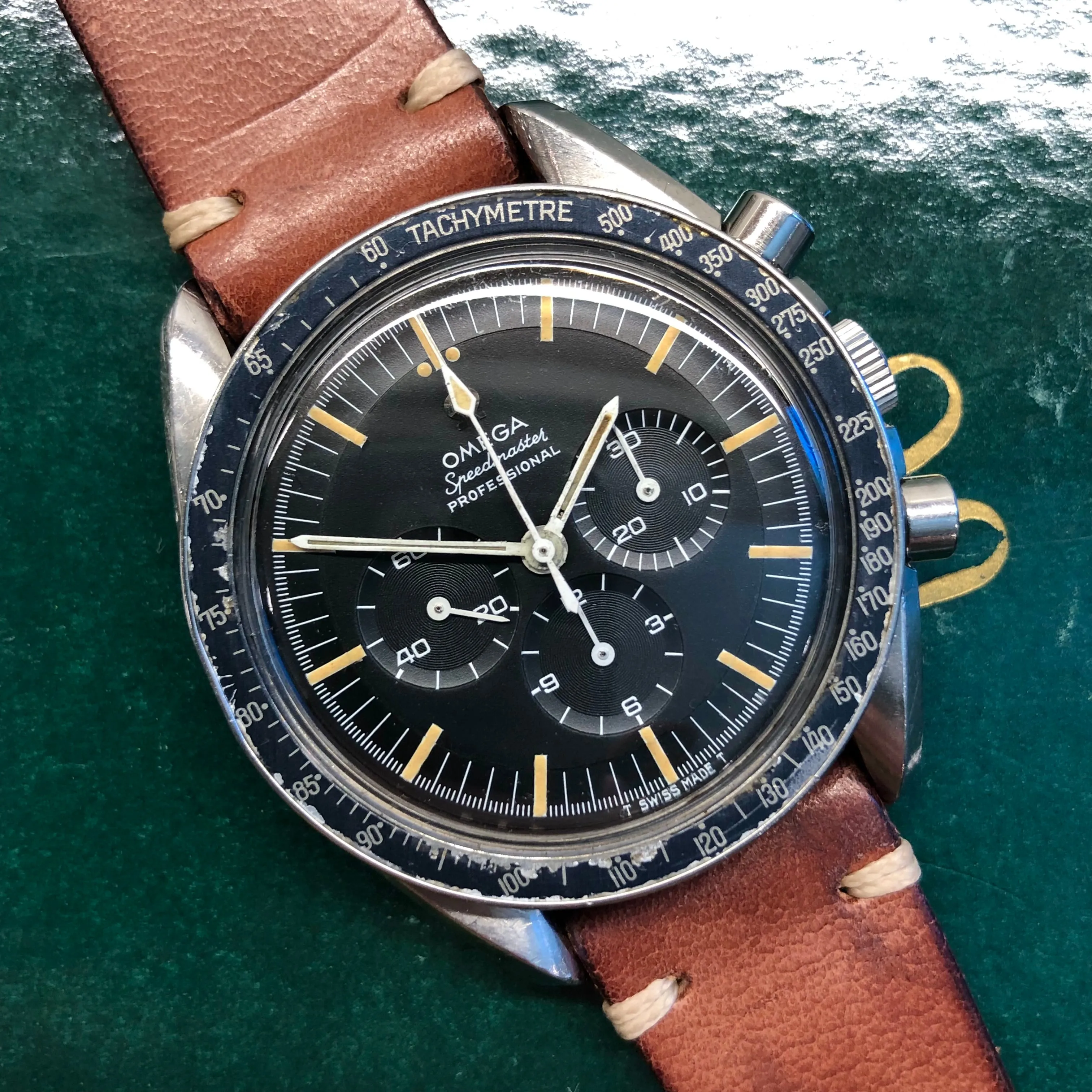 1967 Omega Speedmaster Professional 145.012 Chronograph 321 Manual Wristwatch