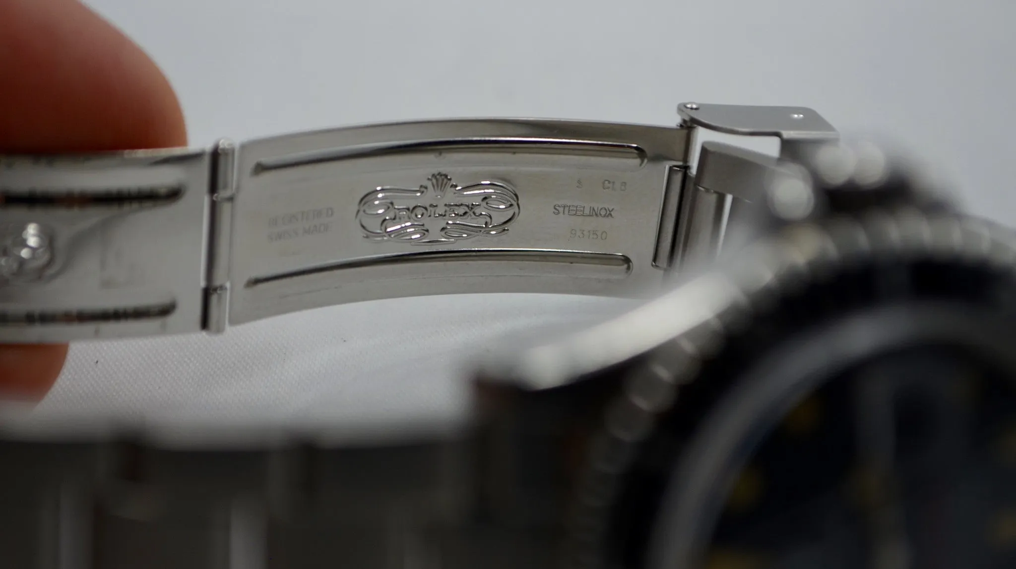 1967 Rolex Red Submariner 1680 Steel Mark IV Wristwatch