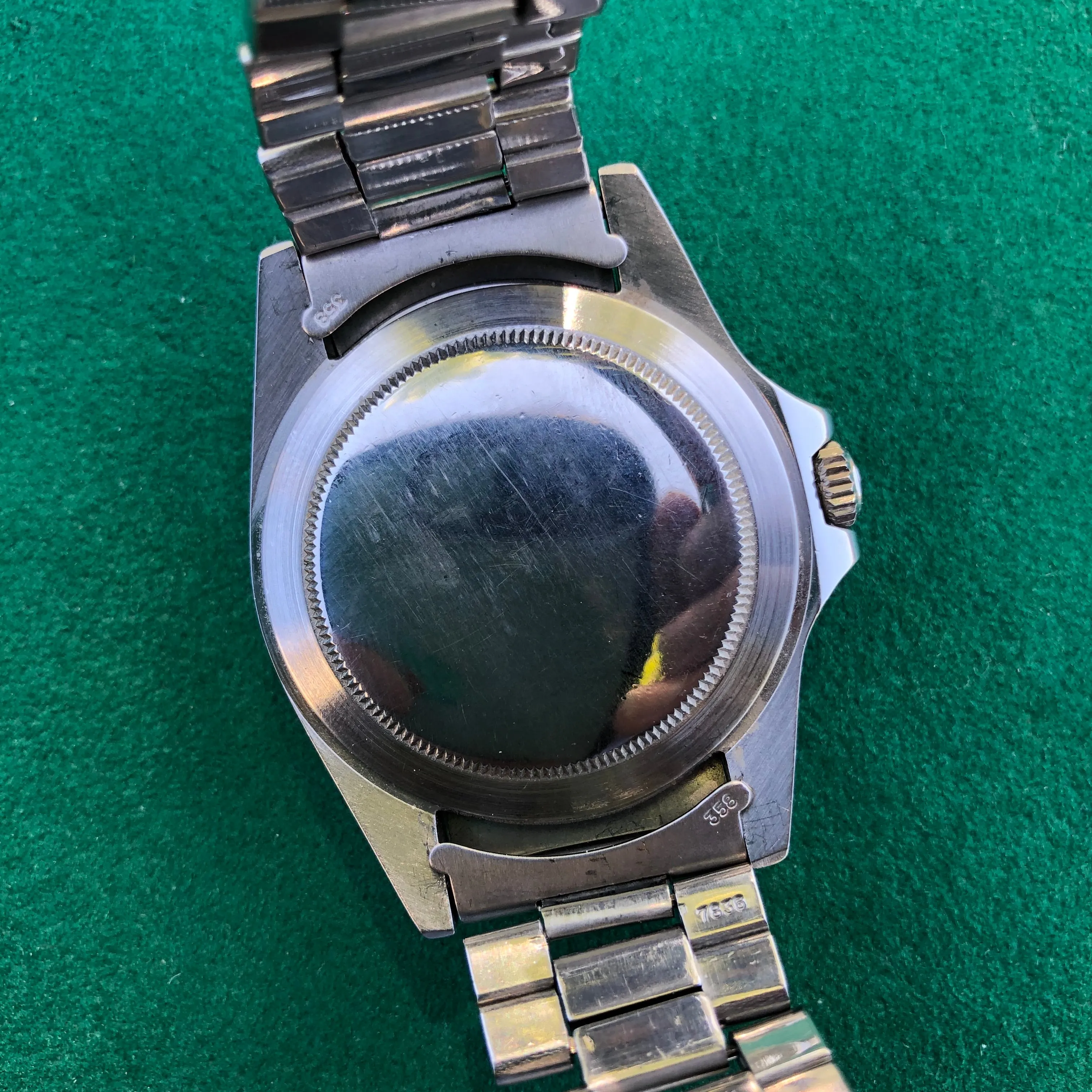 1971 Rolex Explorer II 1655 Steve McQueen Straight Hand First Series Wristwatch Box Papers