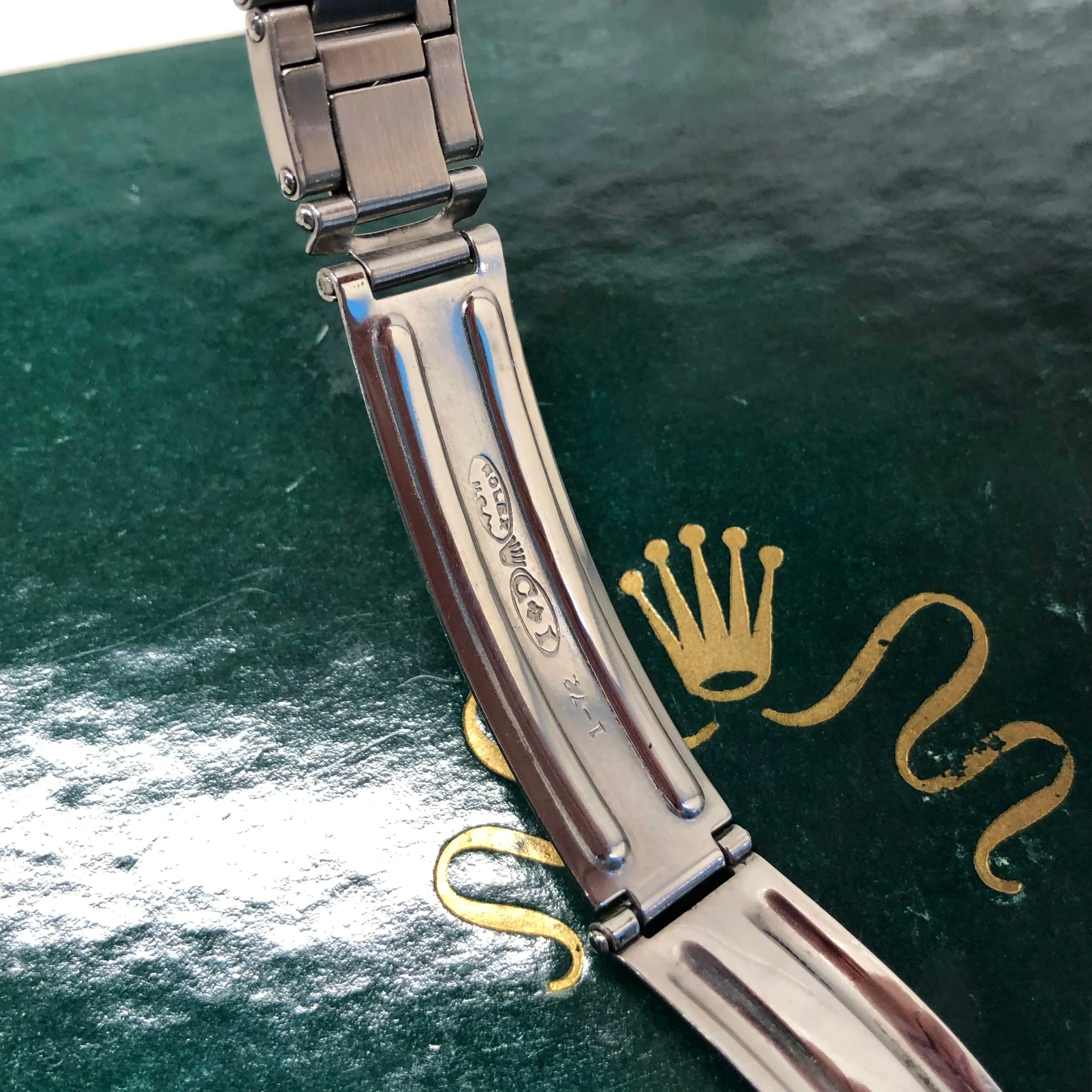 1971 Rolex Oysterdate Precision 6694 Stainless Steel Manual Wristwatch