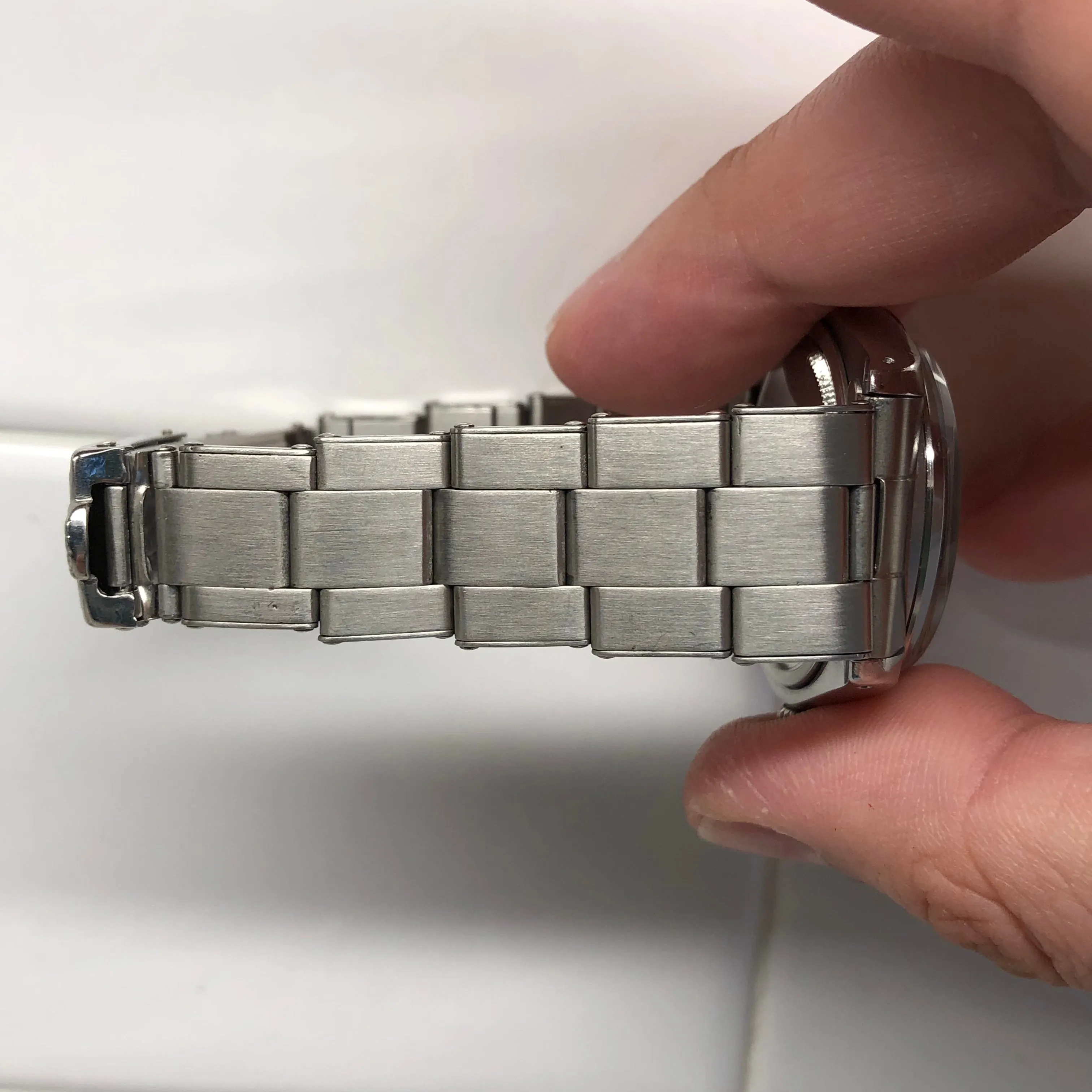1971 Rolex Oysterdate Precision 6694 Stainless Steel Manual Wristwatch