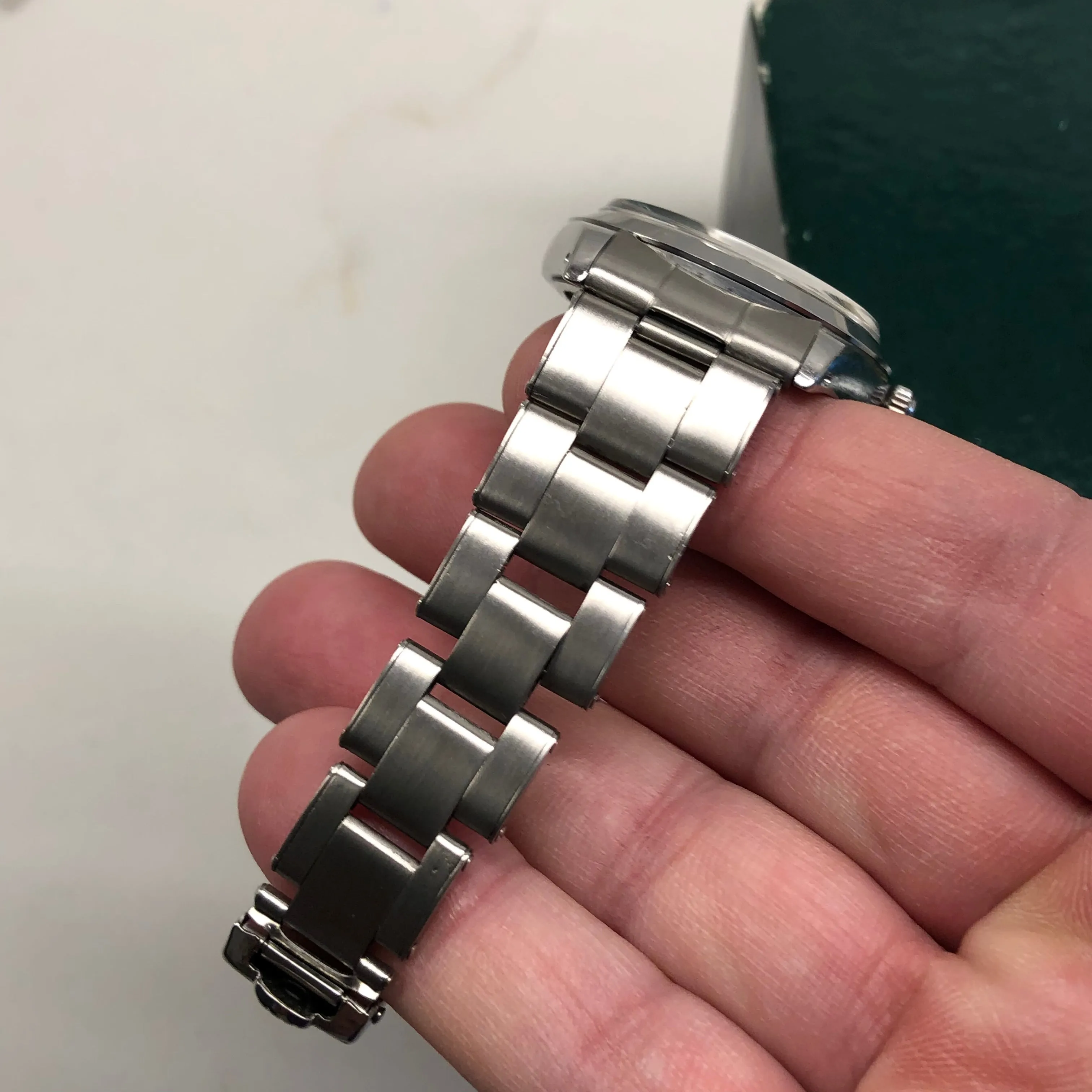 1971 Rolex Oysterdate Precision 6694 Stainless Steel Manual Wristwatch