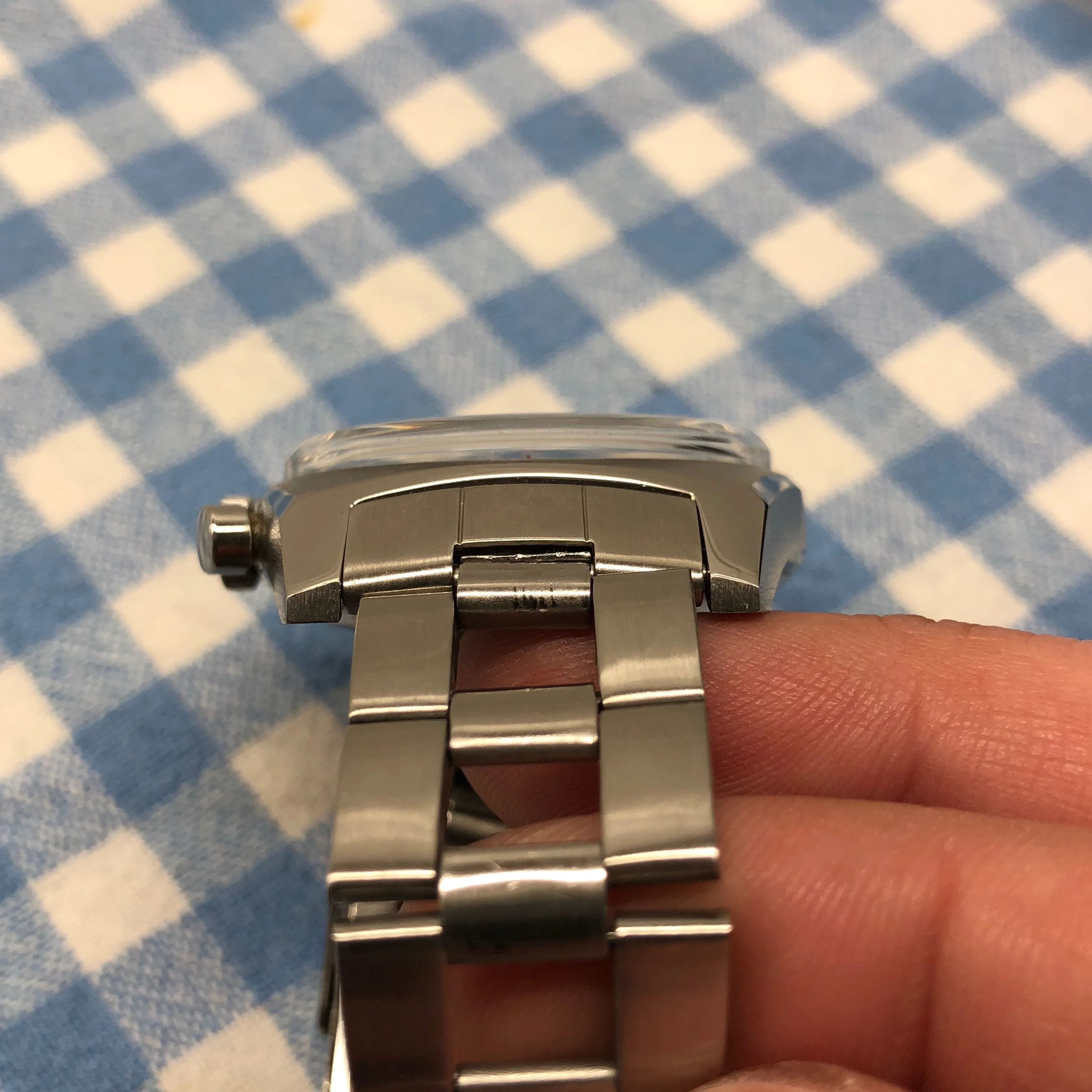1971 Zenith El Primero Cover Girl A3818 Steel Chronograph Automatic Gay Freres Wristwatch