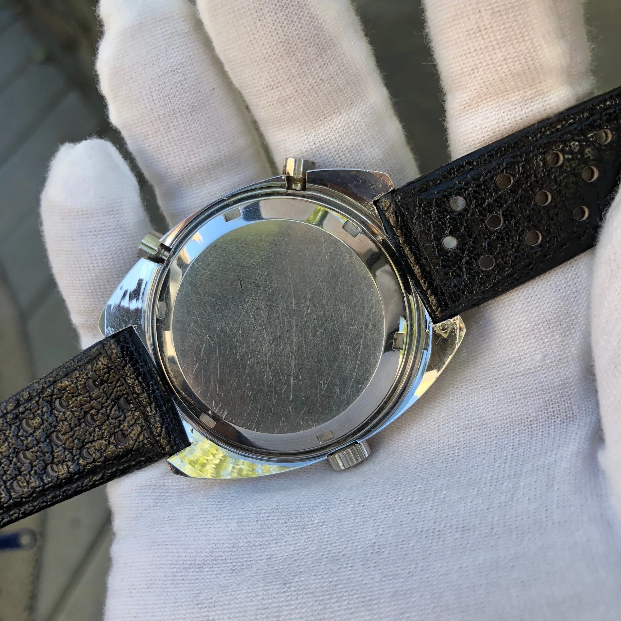 1972 Heuer Autavia 1163 Viceroy Steel Chronograph Cal. 12 Wristwatch