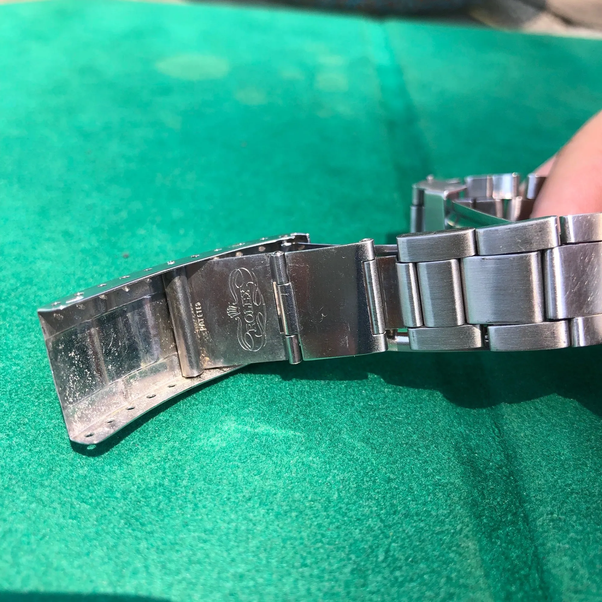 1974 Rolex Red Submariner 1680 Mk VI Black Dial Wristwatch Box Papers