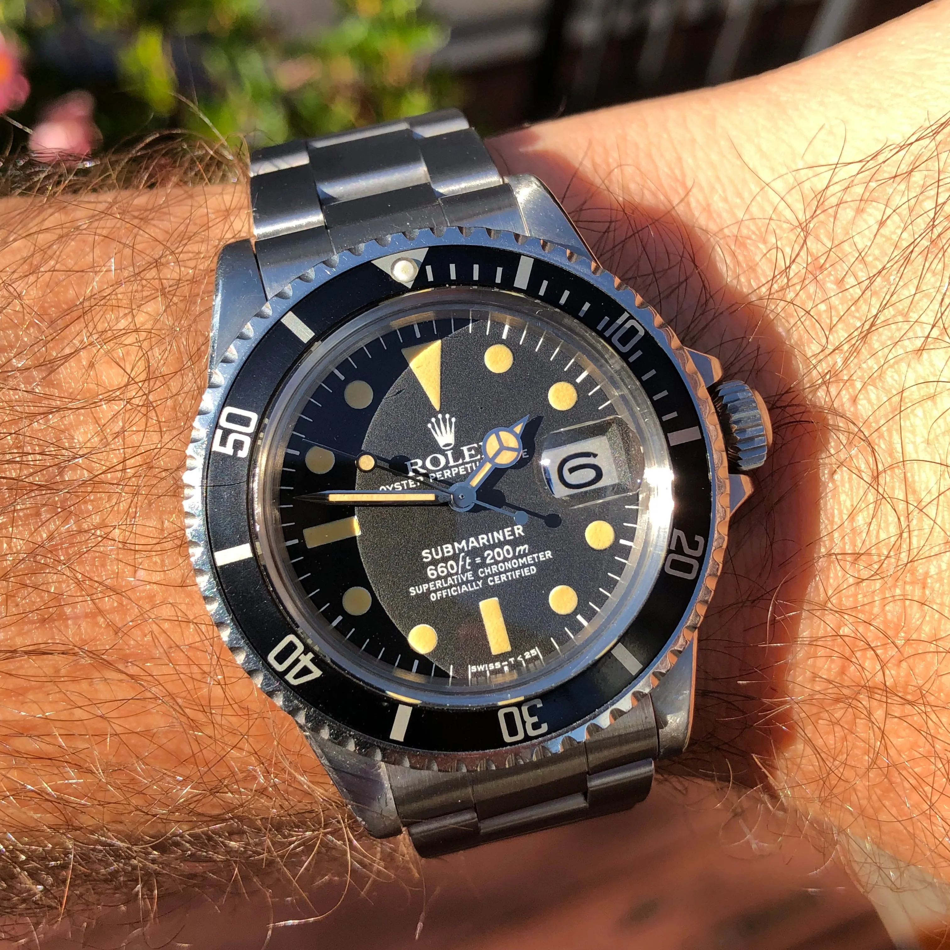 1975 Rolex Submariner 1680 Mk 1 Matte Dial Steel Automatic Wristwatch