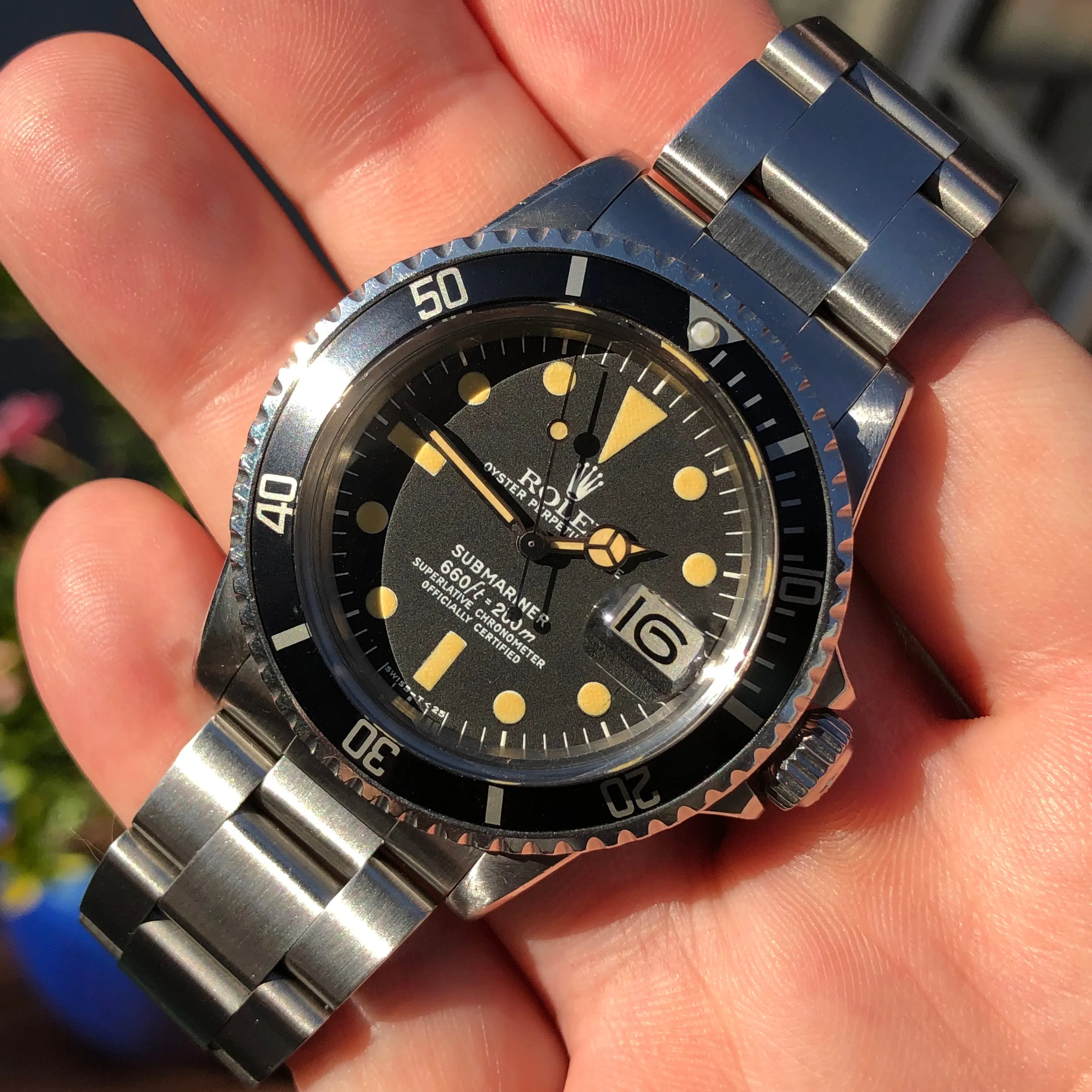 1975 Rolex Submariner 1680 Mk 1 Matte Dial Steel Automatic Wristwatch