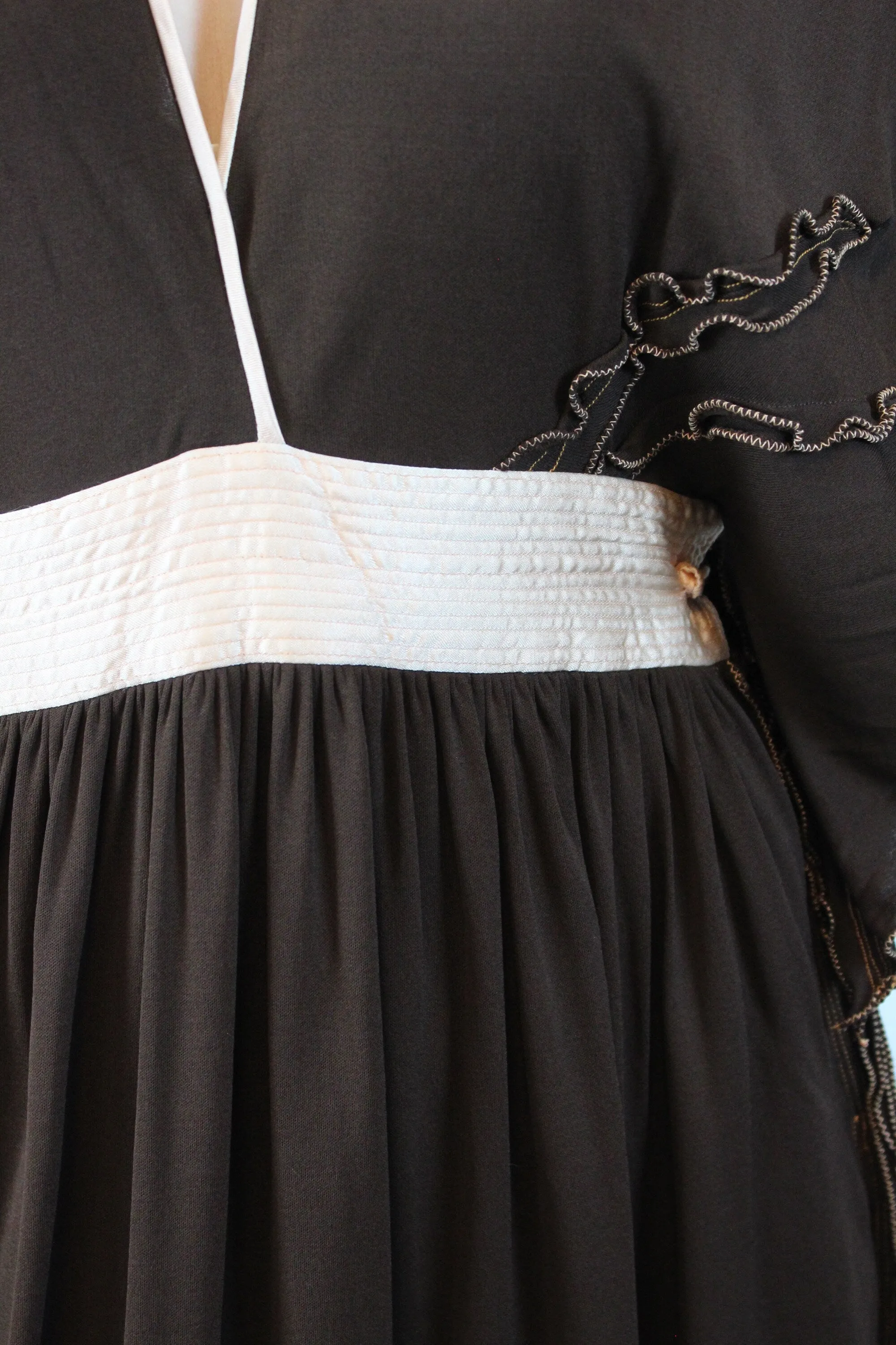 1976 ZANDRA RHODES documented dress xs | new spring
