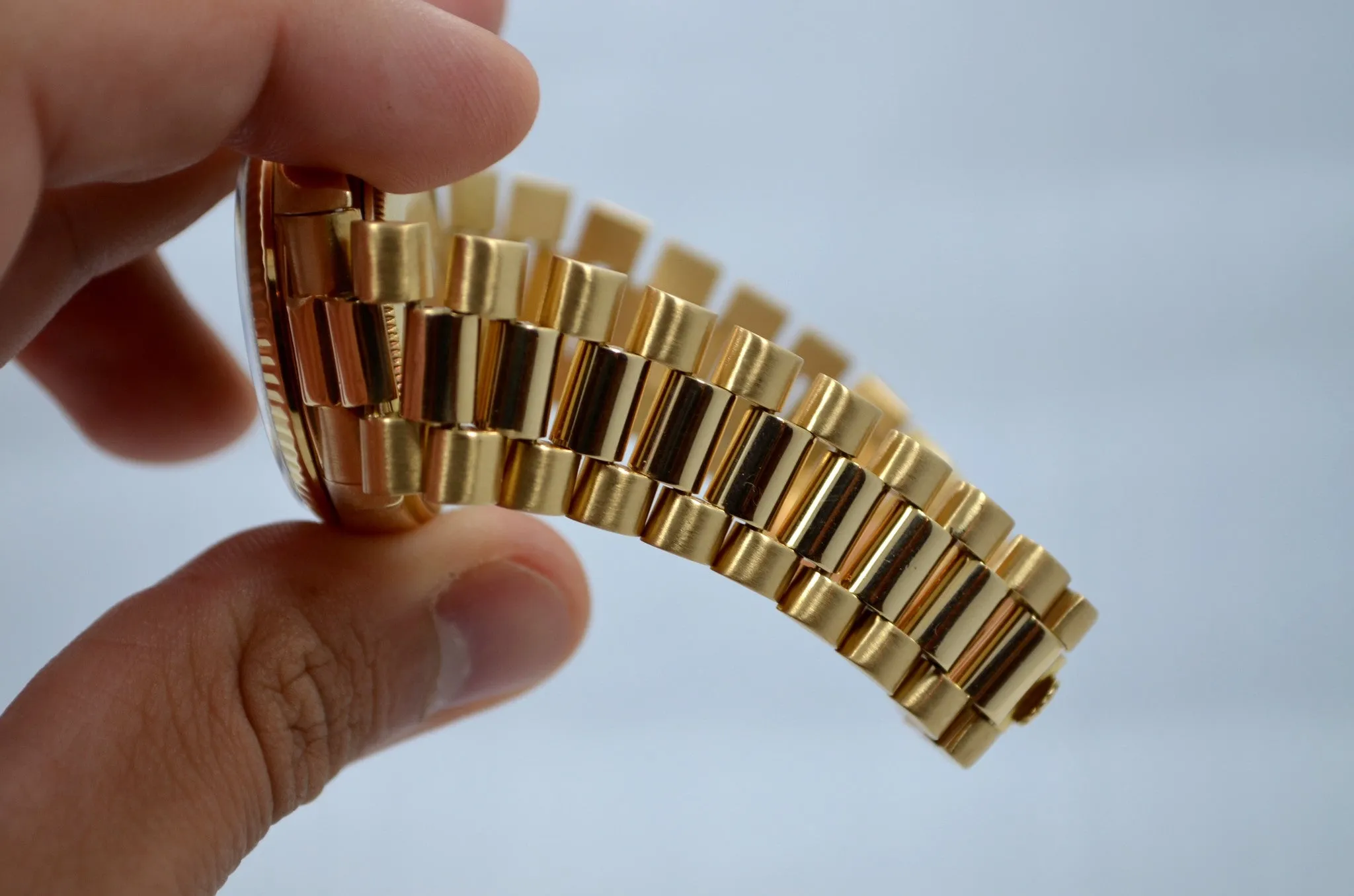1978 Rolex President Day Date 18038 18K Yellow Gold Wristwatch