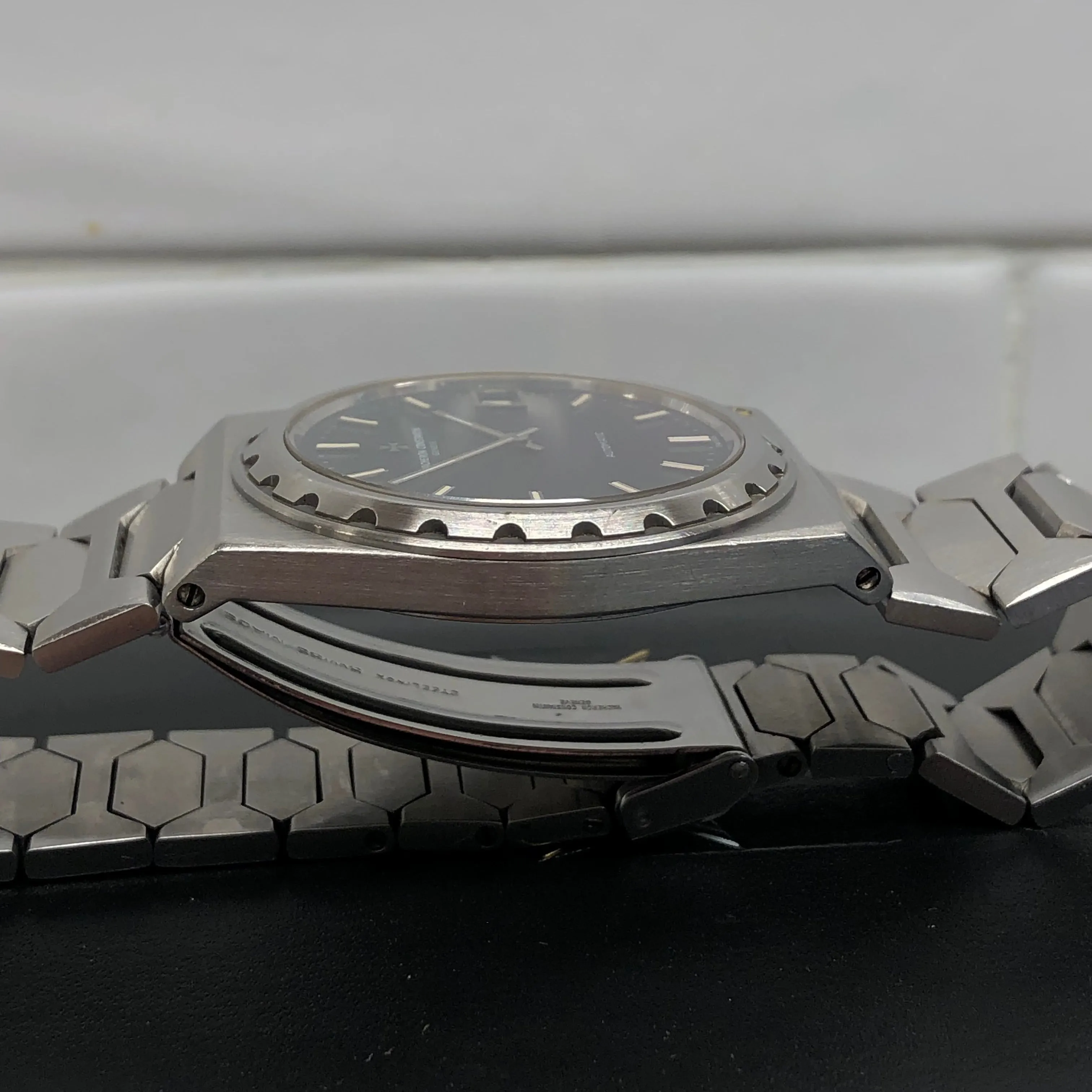 1978 Vacheron Constantin 222 Jumbo 44018 Steel Automatic 37mm Wristwatch with Original Guarantee Papers
