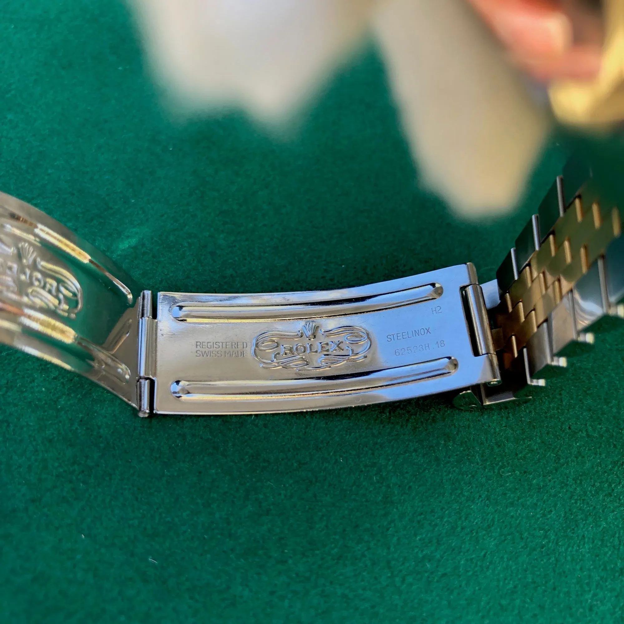 1981 Rolex GMT MASTER 16753 Root Beer Tiger Eye Nipple Jubilee Bracelet Wristwatch