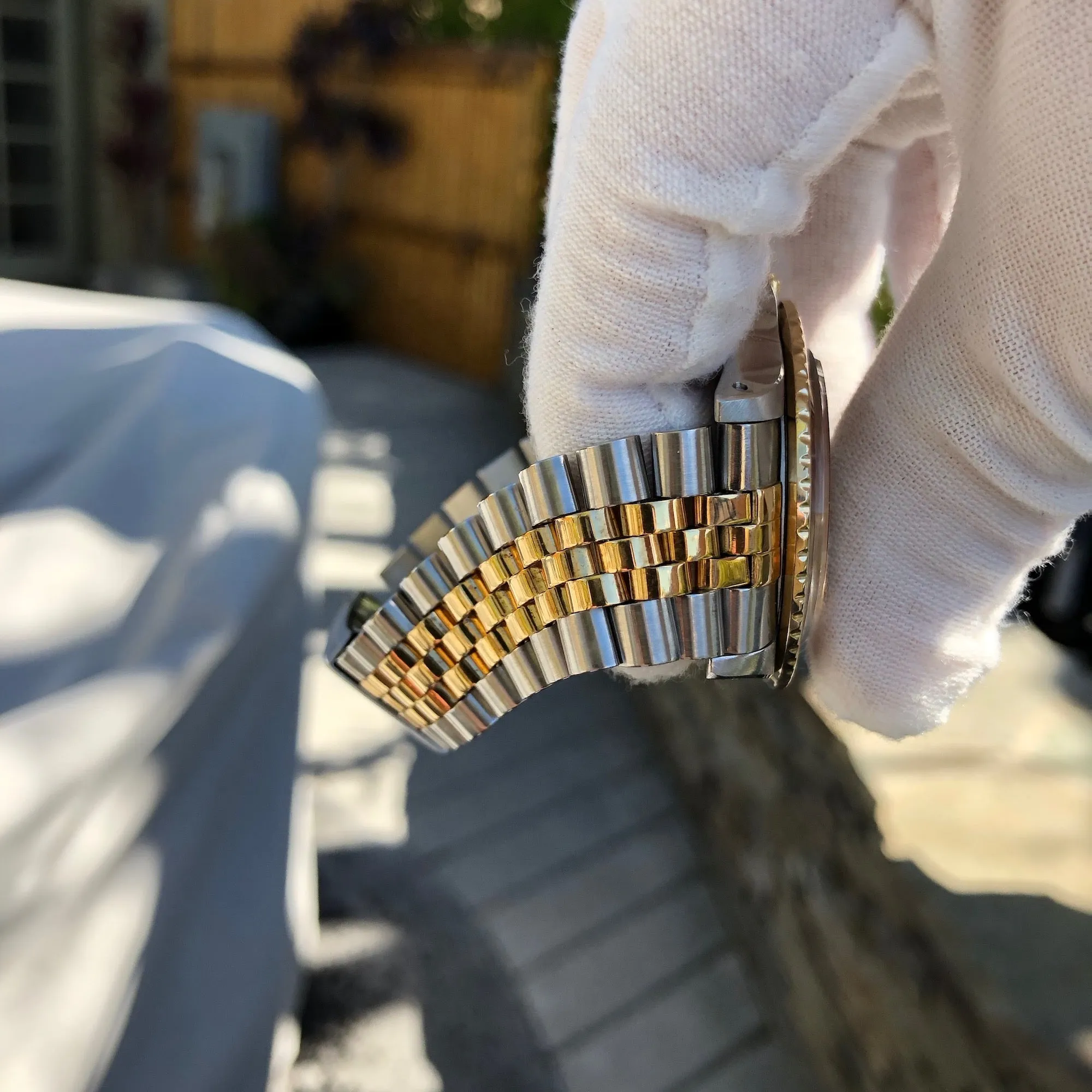 1981 Rolex GMT MASTER 16753 Root Beer Tiger Eye Nipple Jubilee Bracelet Wristwatch