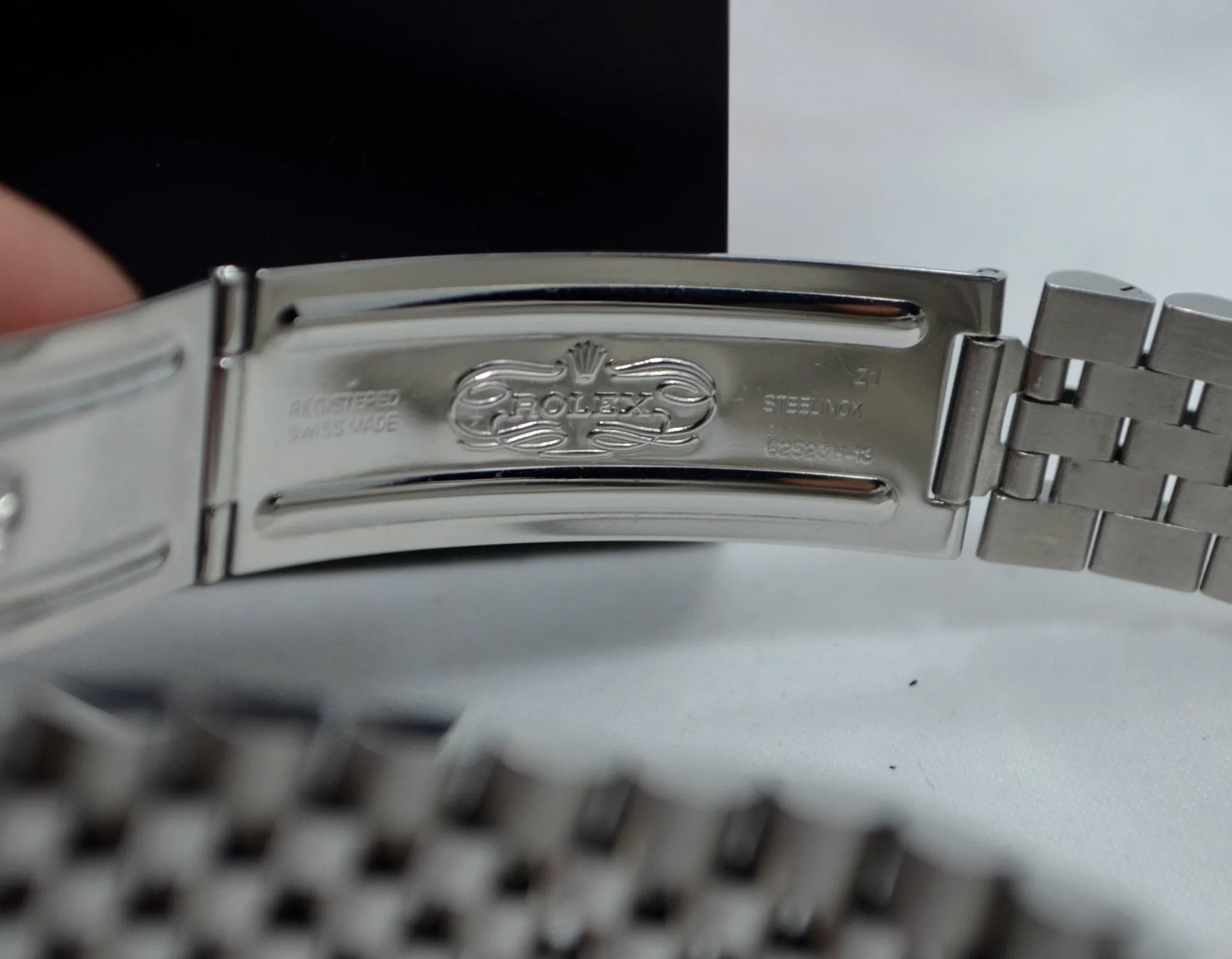 1983 Rolex Datejust 16014 Stainelss Steel Jubilee Fluted Bezel Quickset Wristwatch