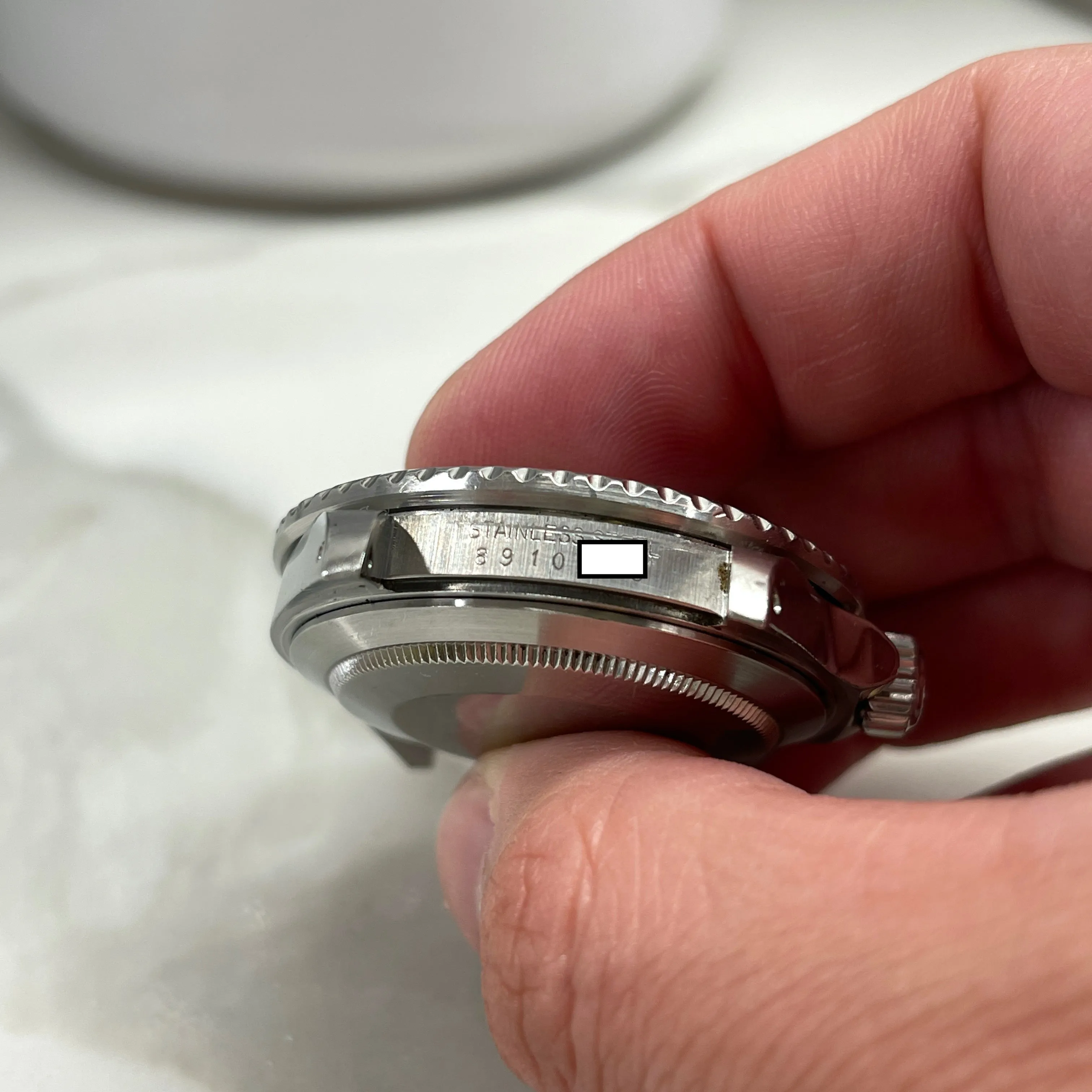 1985 Rolex Submariner Date 16800 Sapphire Tritium Wristwatch