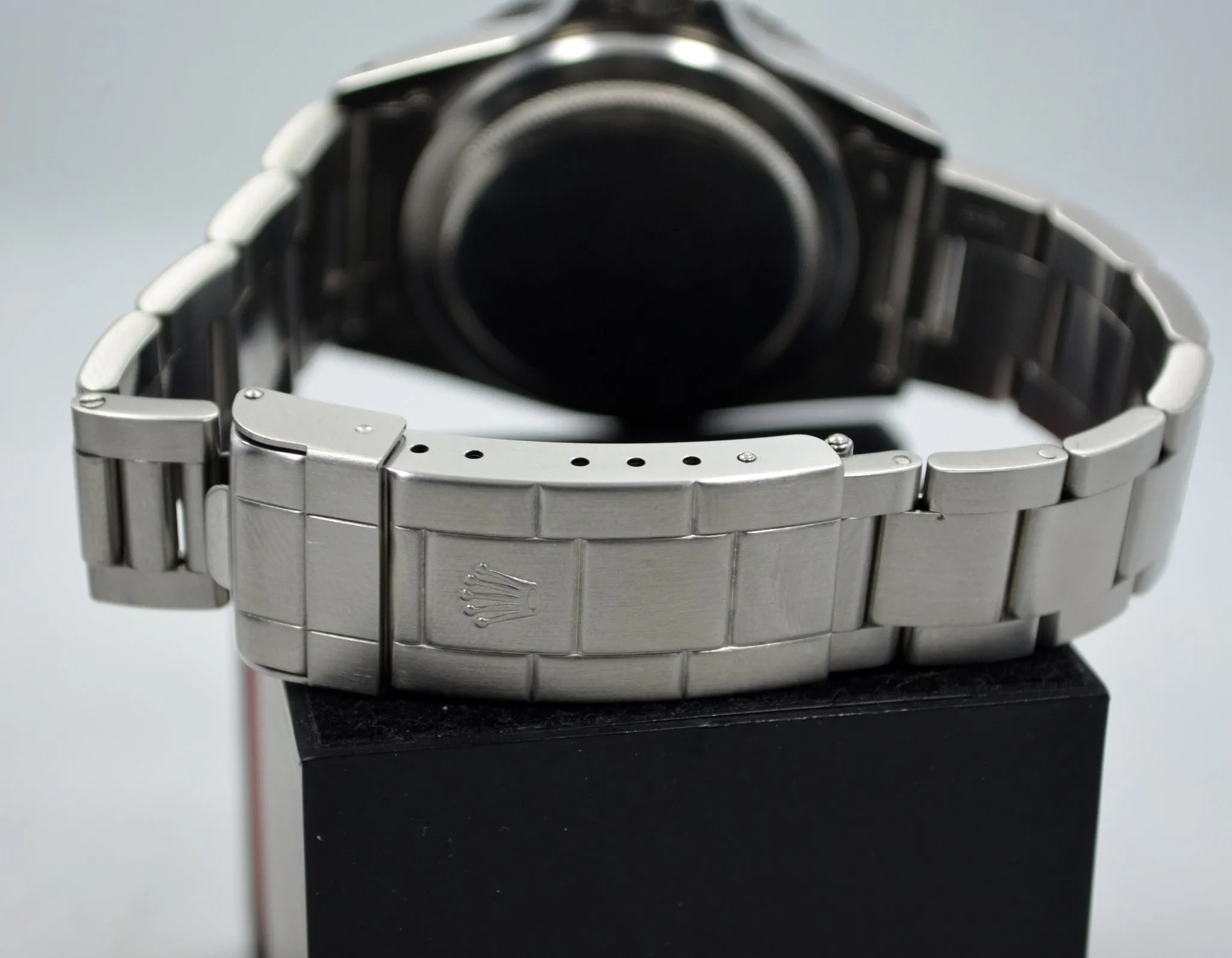 1986 Rolex 5513 Submariner Stainless Steel 9.4 Mil Wristwatch Box Papers