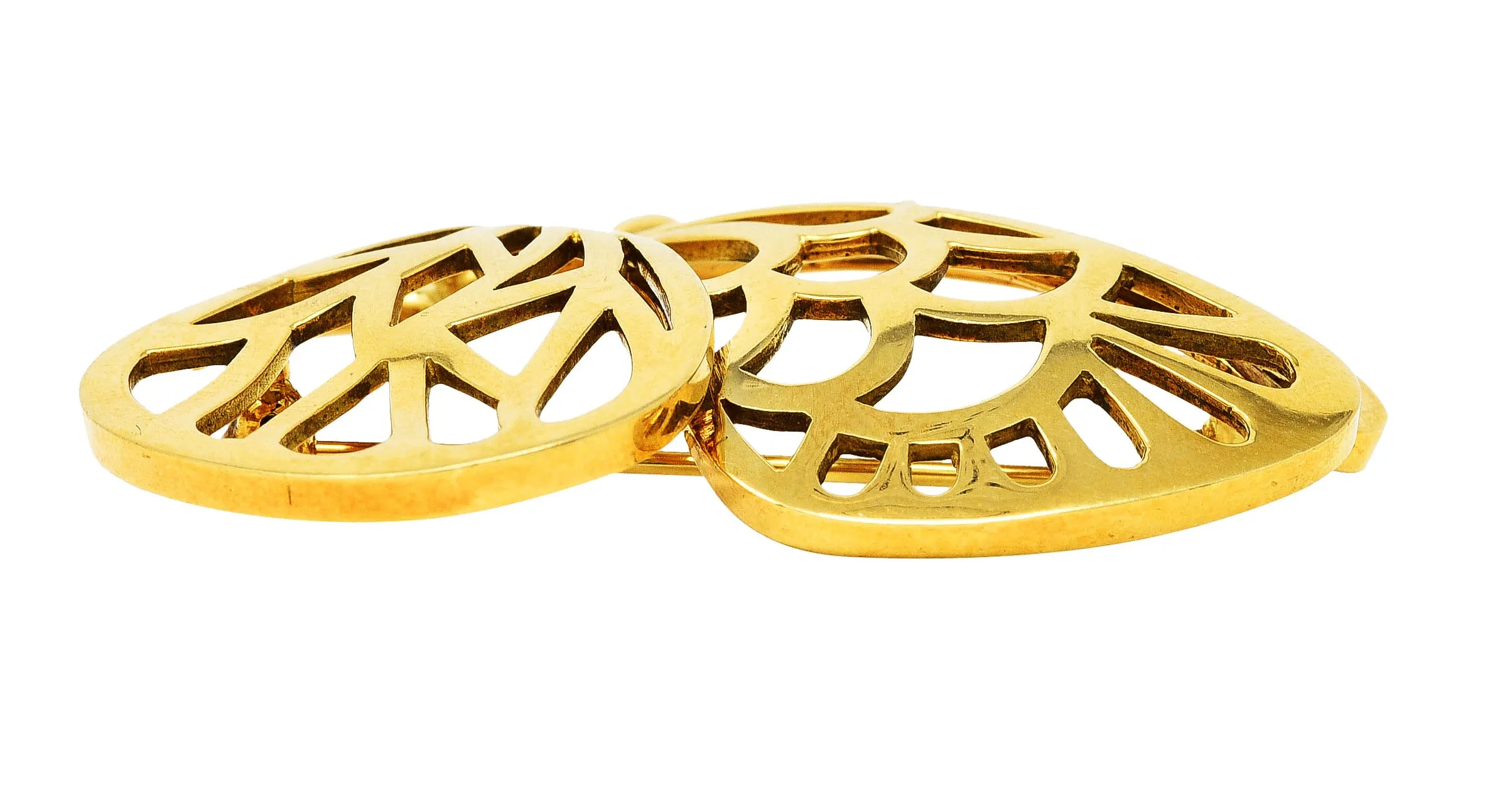1986 Tiffany & Co. 18 Karat Yellow Gold Vintage Butterfly Brooch