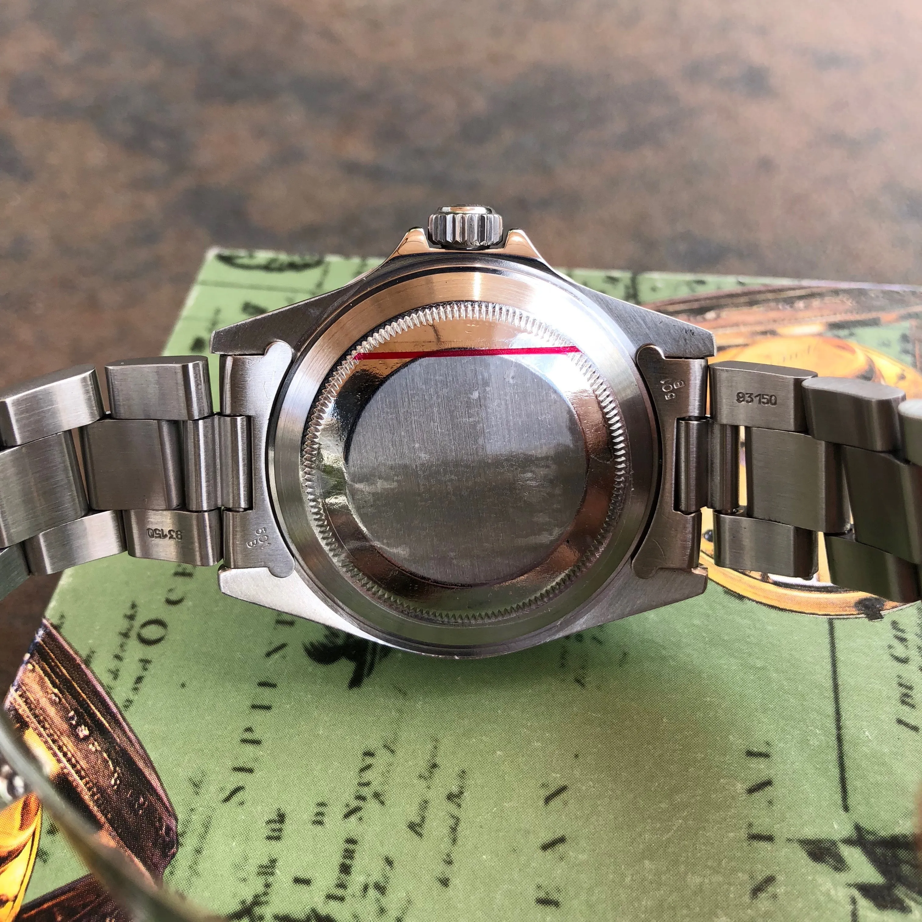 1989 Rolex Submariner 16610 Date Stainless Steel Automatic Cal. 3135 Box & Papers Circa