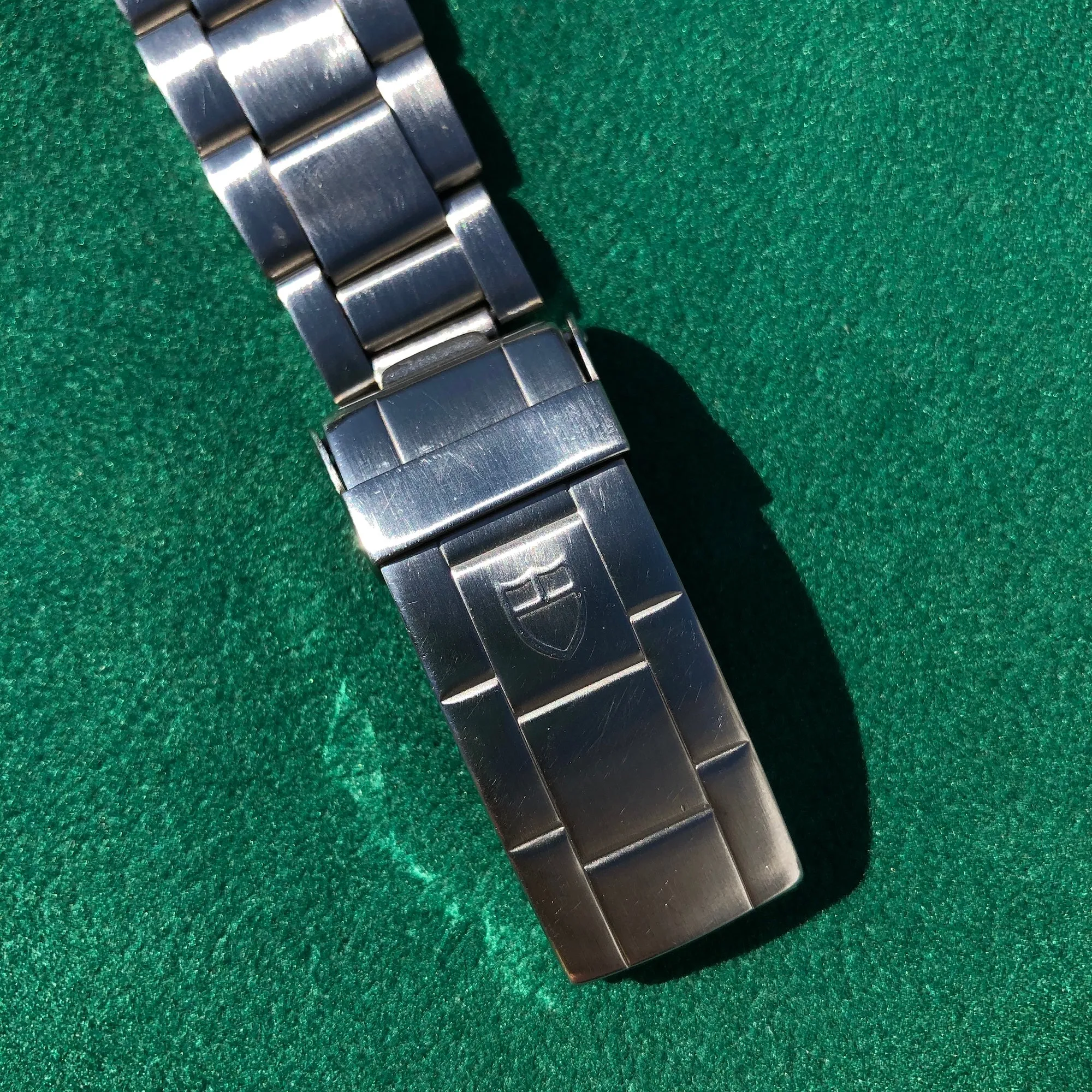 1993 Tudor Submariner 79090 Blue Oysterdate Prince Stainless Steel Wristwatch