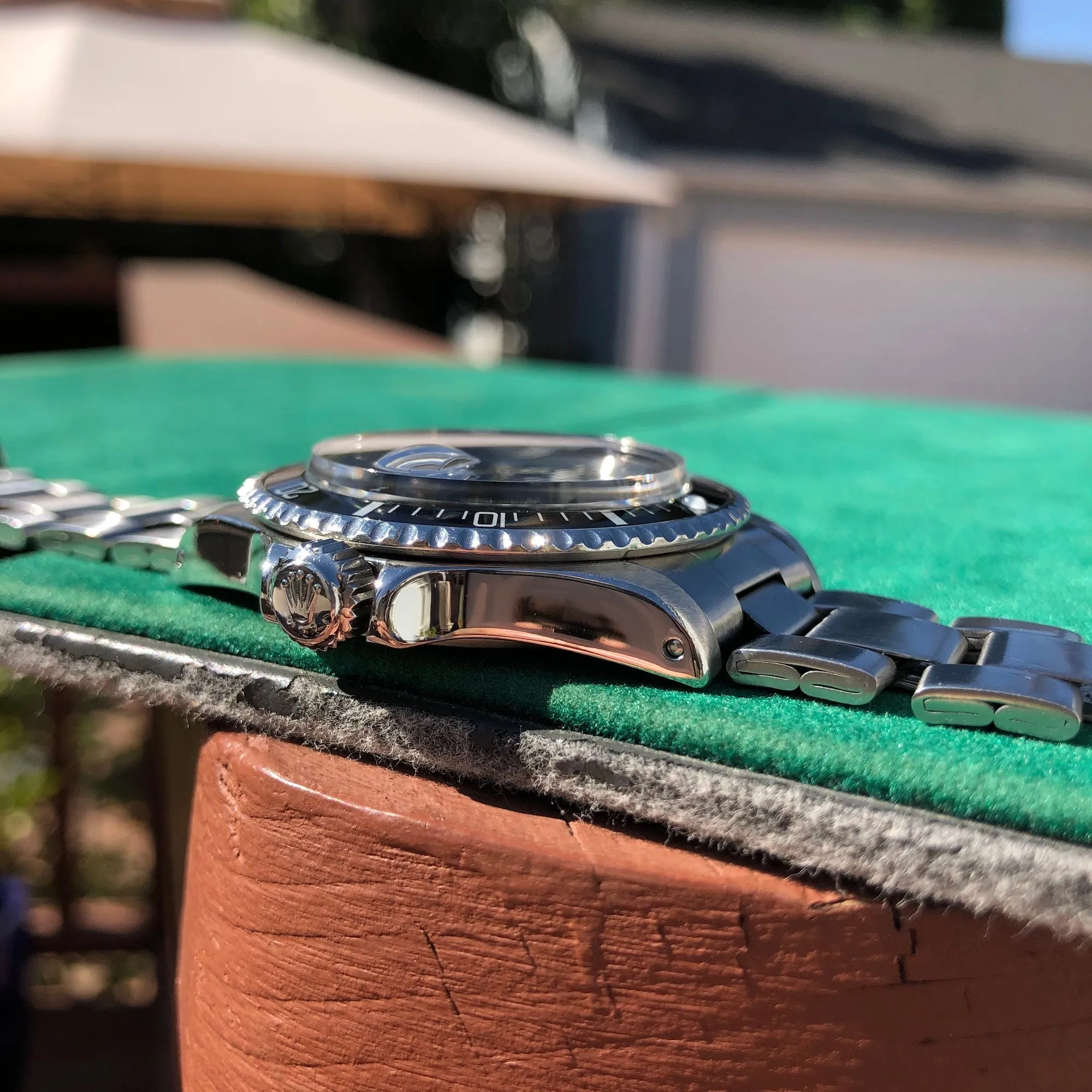 1993 Tudor Submariner 79090 Blue Oysterdate Prince Stainless Steel Wristwatch