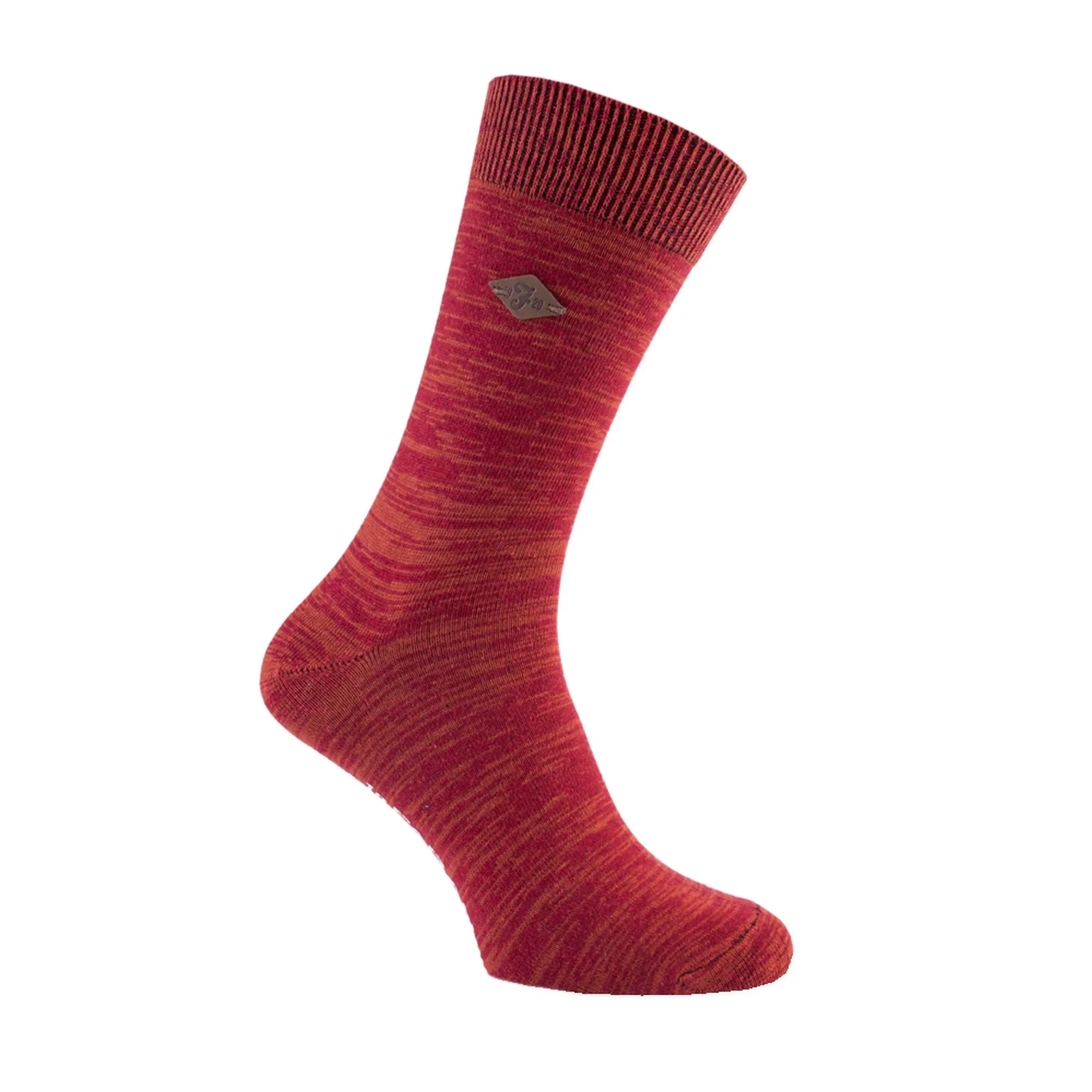 2 Pack Mens Bright Colour Luxury Cotton Casual Crew Socks