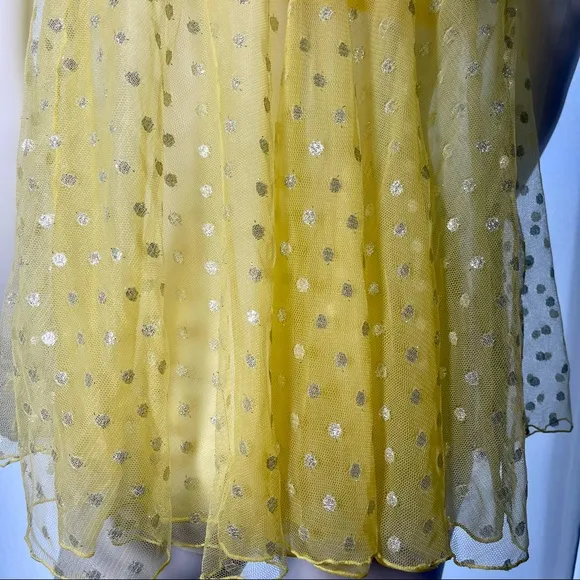 36C VS Victoria’s Secret Sexy little things Yellow Chemise Costume Lingerie Slip