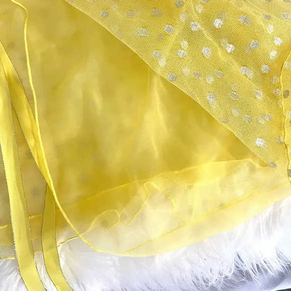 36C VS Victoria’s Secret Sexy little things Yellow Chemise Costume Lingerie Slip