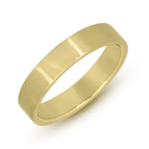 4mm Flat Wedding Band