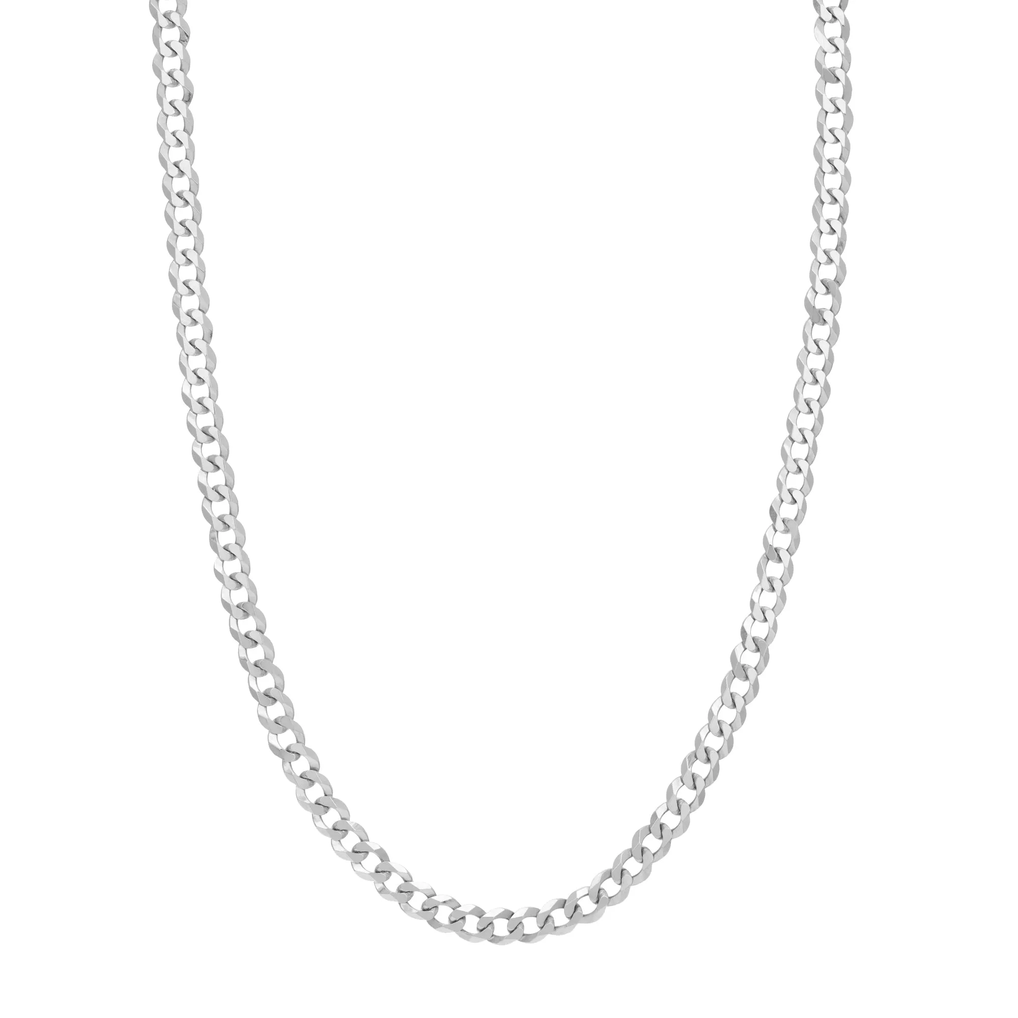 7mm Flat Open Cuban Chain