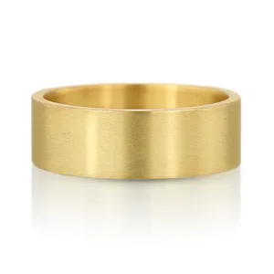 7mm Flat Wedding Band