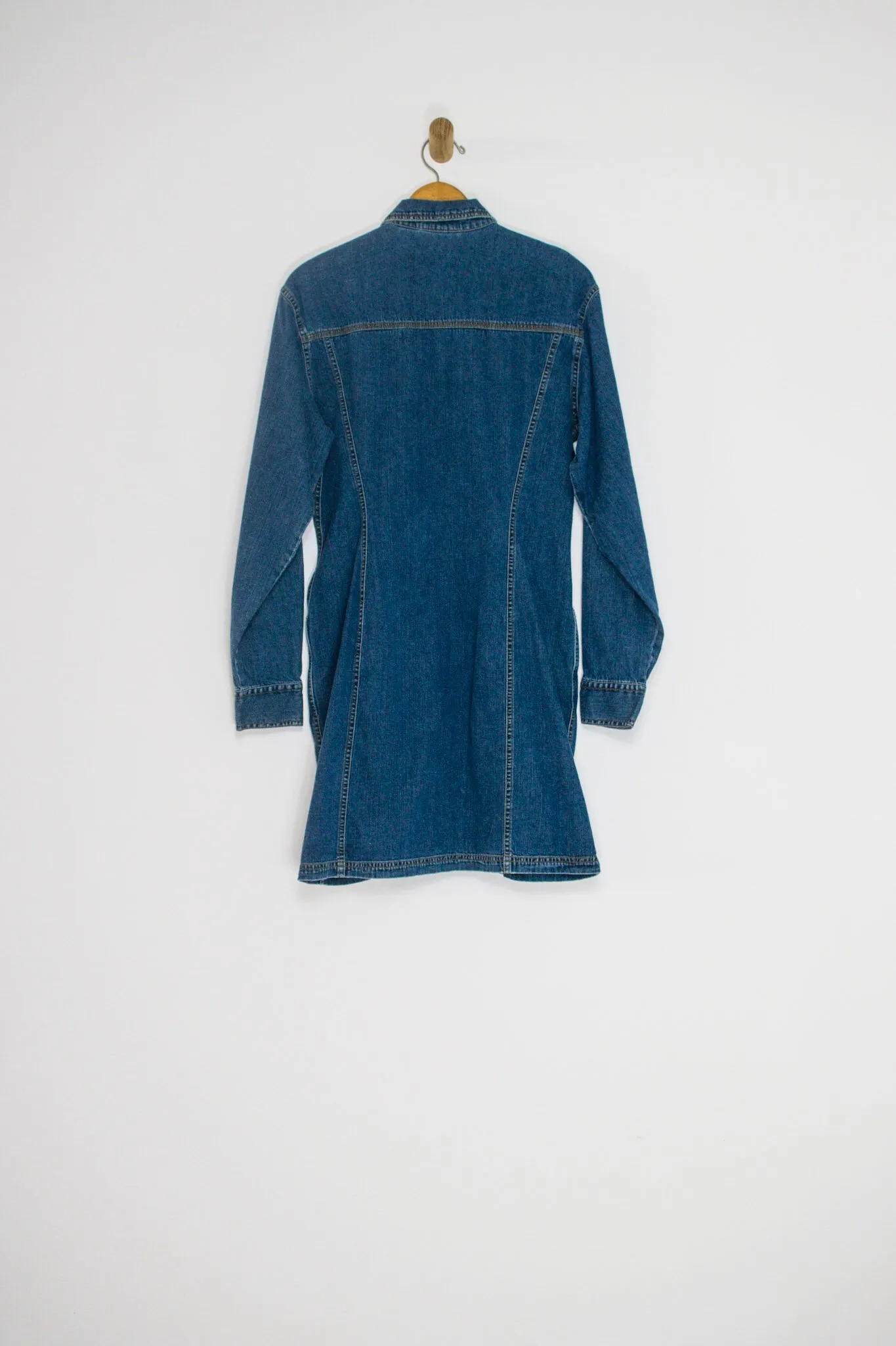 90's DKNY DENIM DRESS / MEDIUM