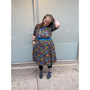 Adult's Space U-Neck Dress - 1 Left Size M