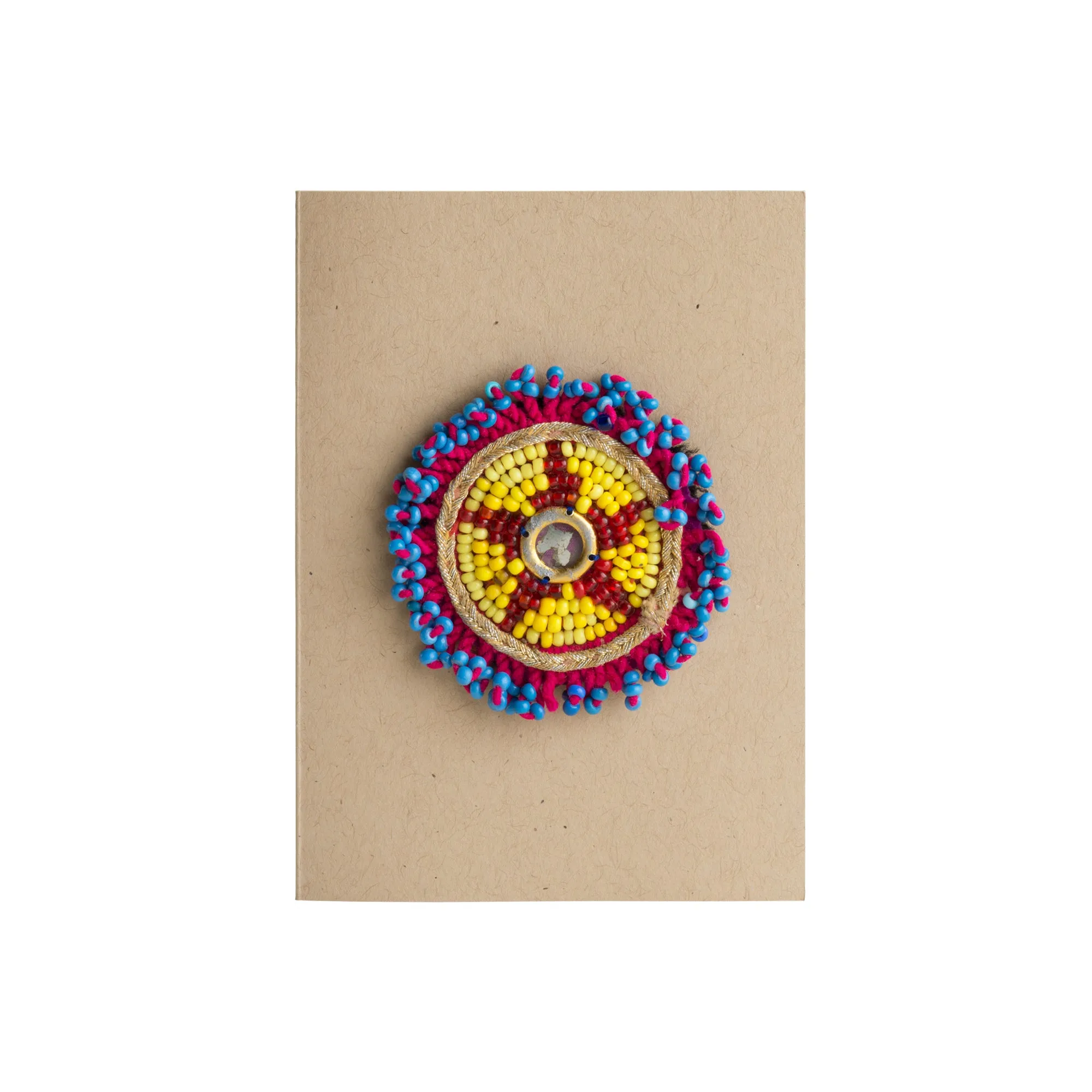 Afghani Dress Flower Card