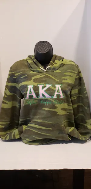 AKA CAMO Hoodie(Bold)