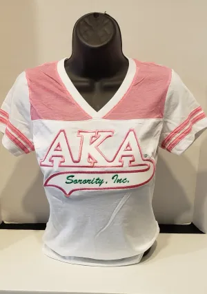 AKA Jersey Style Tee(Tail Design)