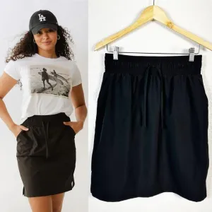 Albion Womens The Away Skirt in Black Size Medium