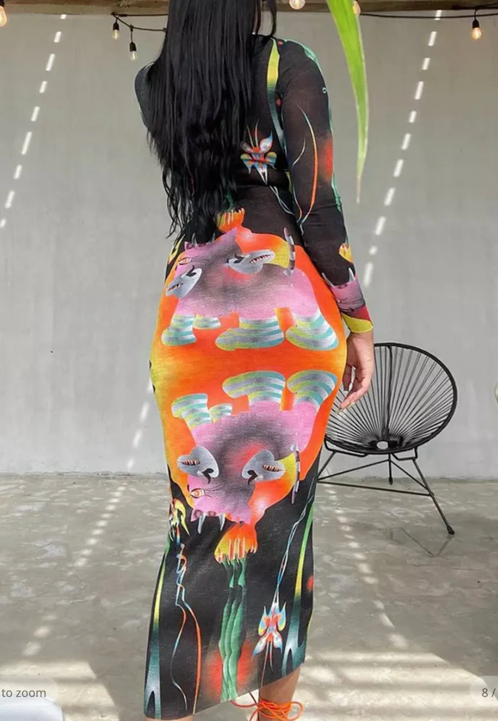 ALIEN SUPERSTAR MIDI | DRESS