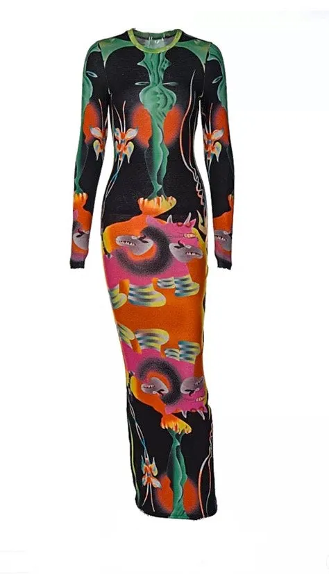 ALIEN SUPERSTAR MIDI | DRESS