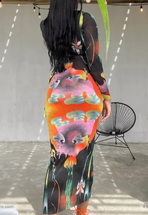 ALIEN SUPERSTAR MIDI | DRESS