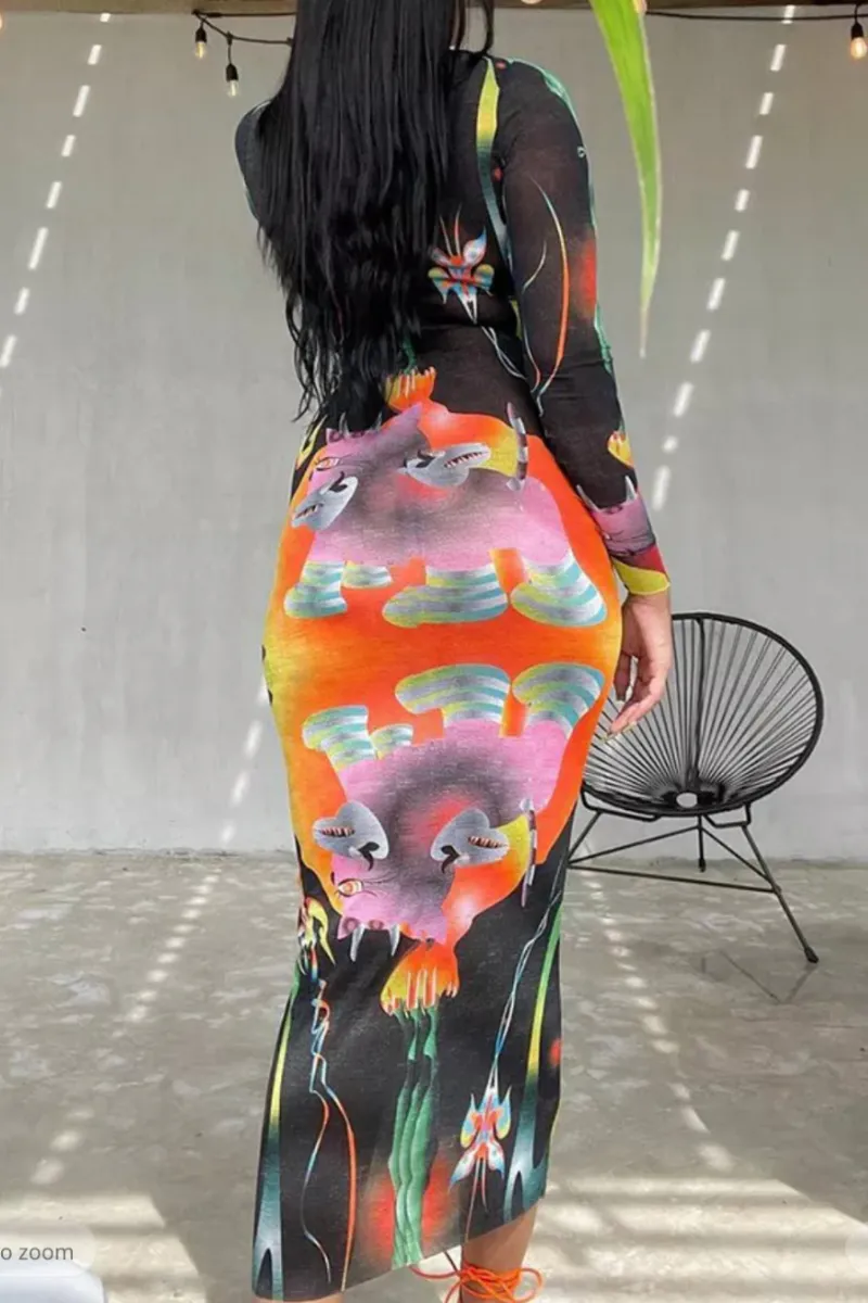 ALIEN SUPERSTAR MIDI | DRESS