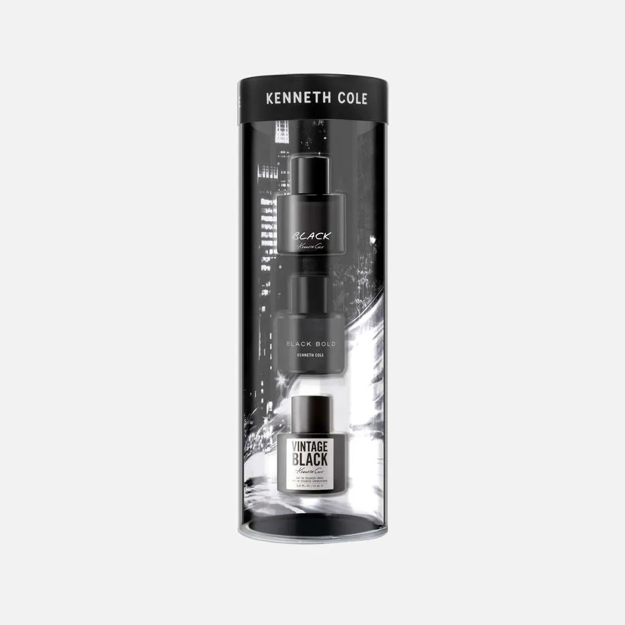 ALL BLACK MEN'S FRAGRANCE TRAVEL SPRAY GIFT SET